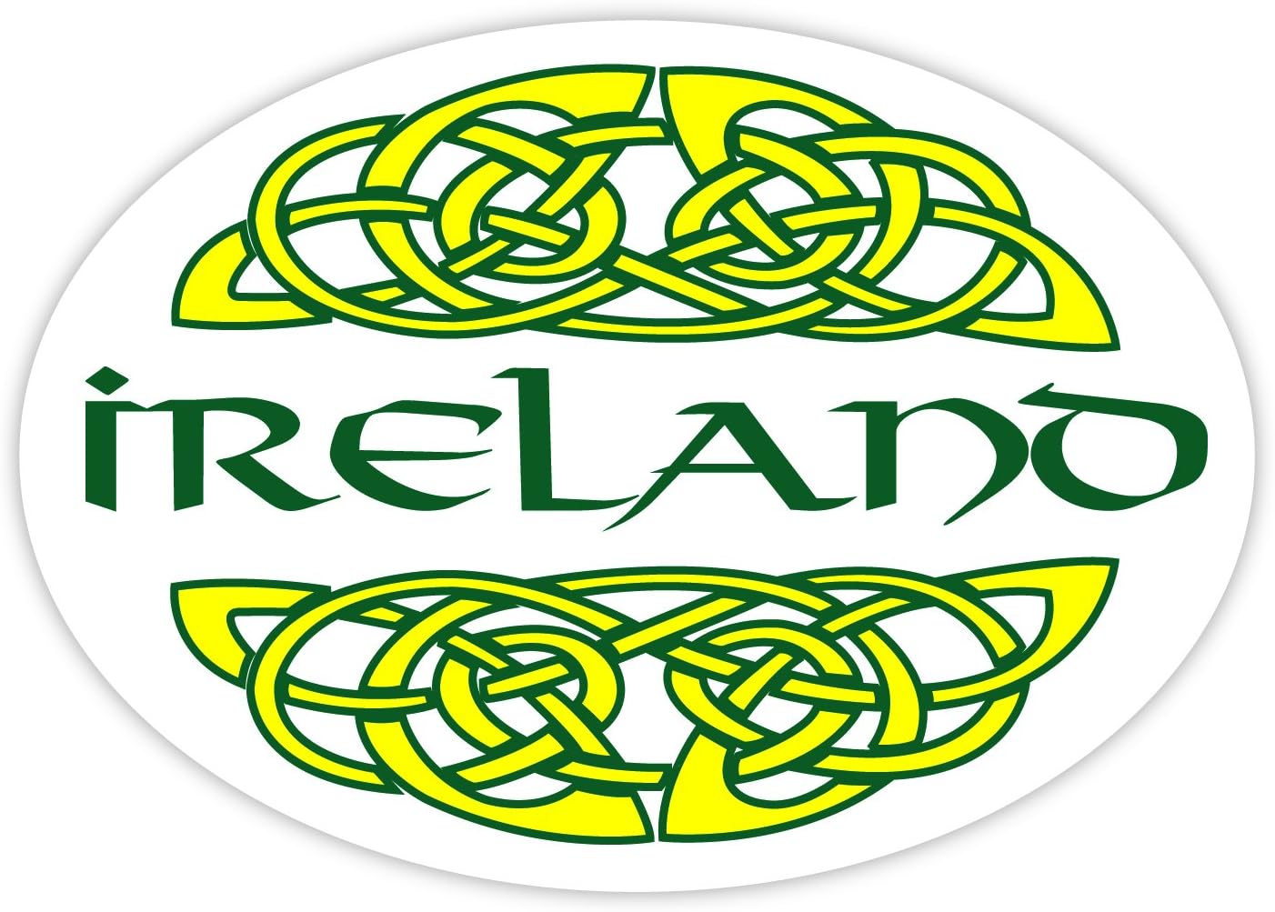 StickyRico1 Ireland Sticker Irish Gifts Ireland Oval