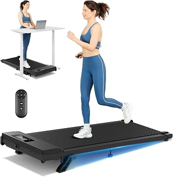 THERUN 8% Incline Walking Pad Large 41.3 x 16.5Running Belt