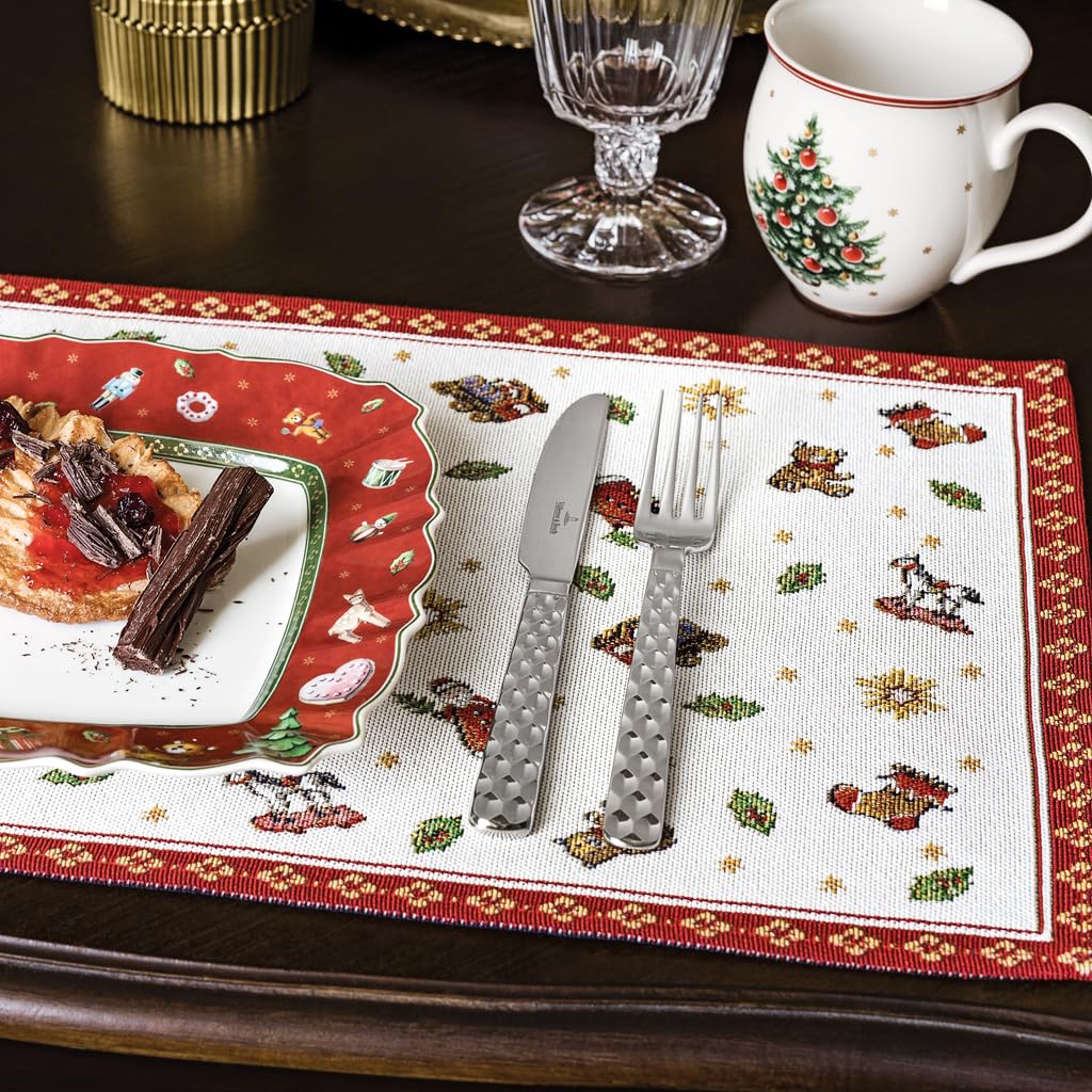 Villeroy & Boch 1265260050 - Set di 6 forchette da tavola Boston, in Acciaio Inox