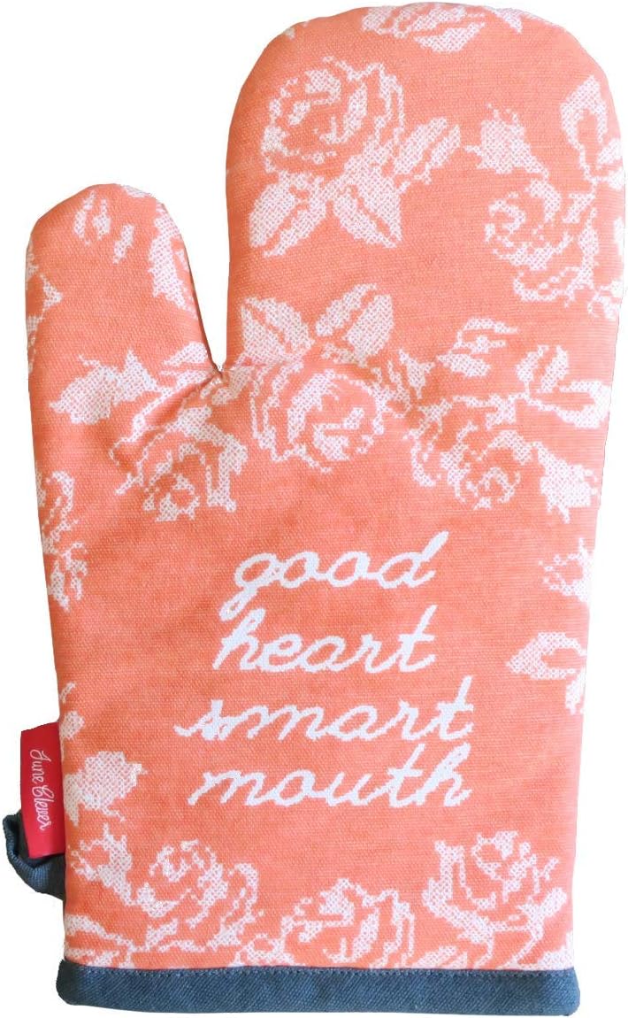 JUNE CLEVER: Good Heart Smart Mouth, Funny Oven Mitt
