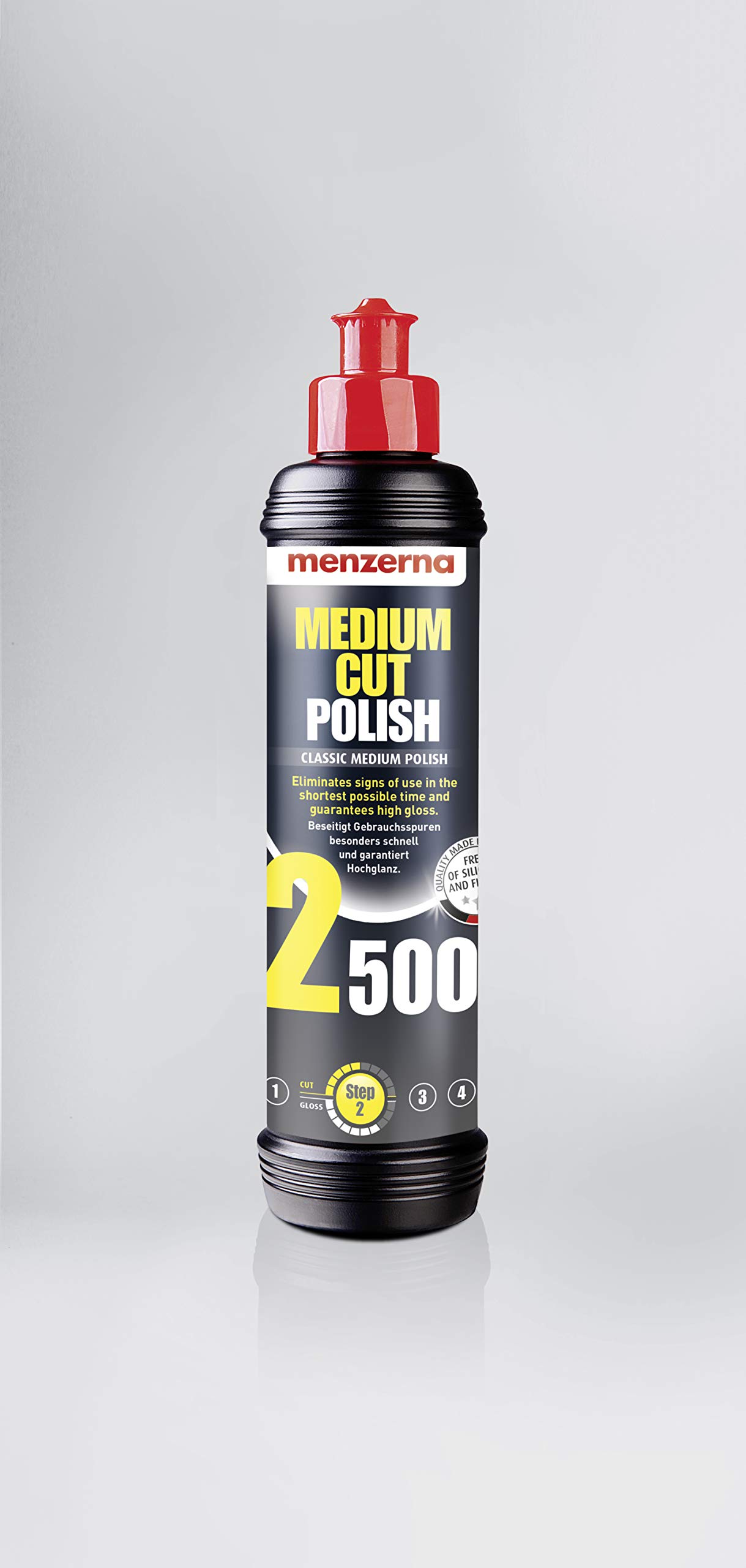 Menzerna Kit de pulimento Heavy Cut 1000 & Medium Cut 2500 & Super Finish 3500 con sellado