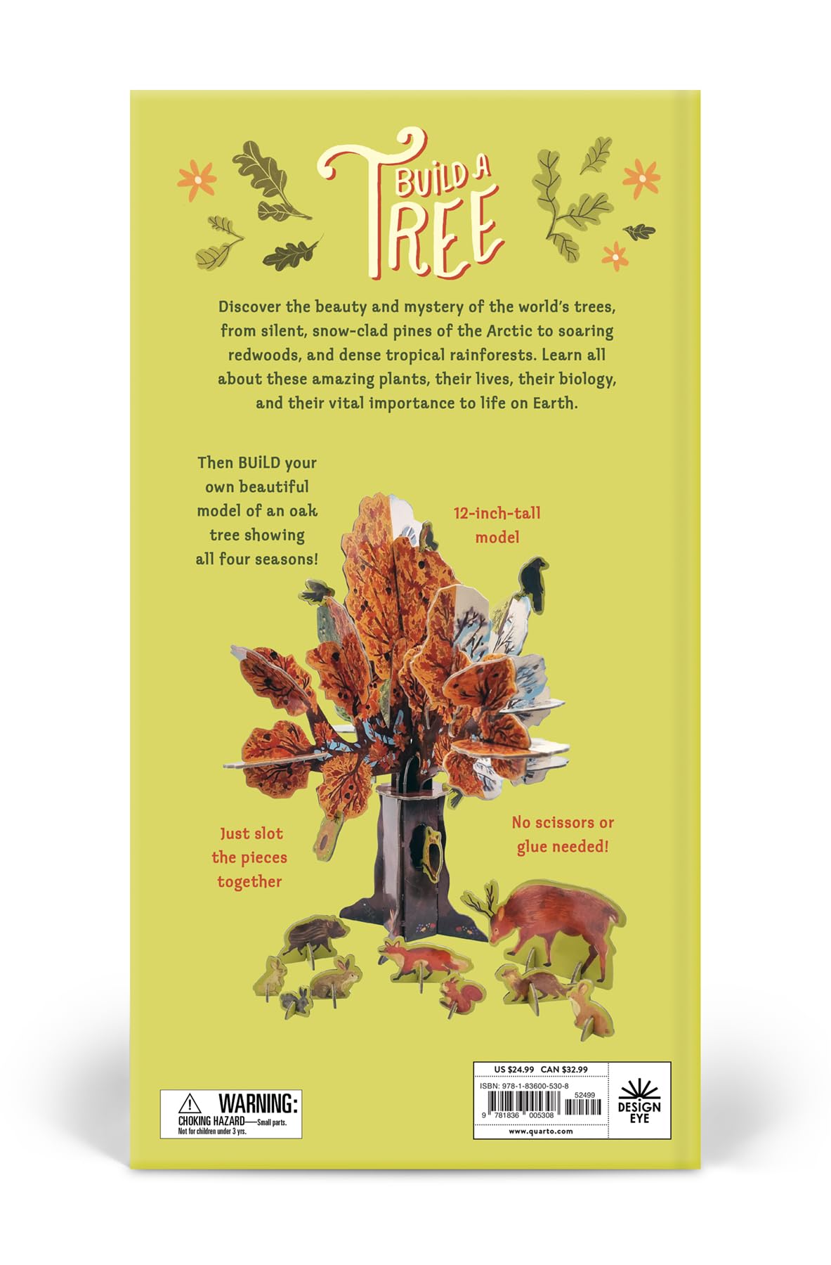 Make and Play: Build A Tree: Build a 30cm Oak Tree! Includes a 32-page Book and 40+ Model Pieces