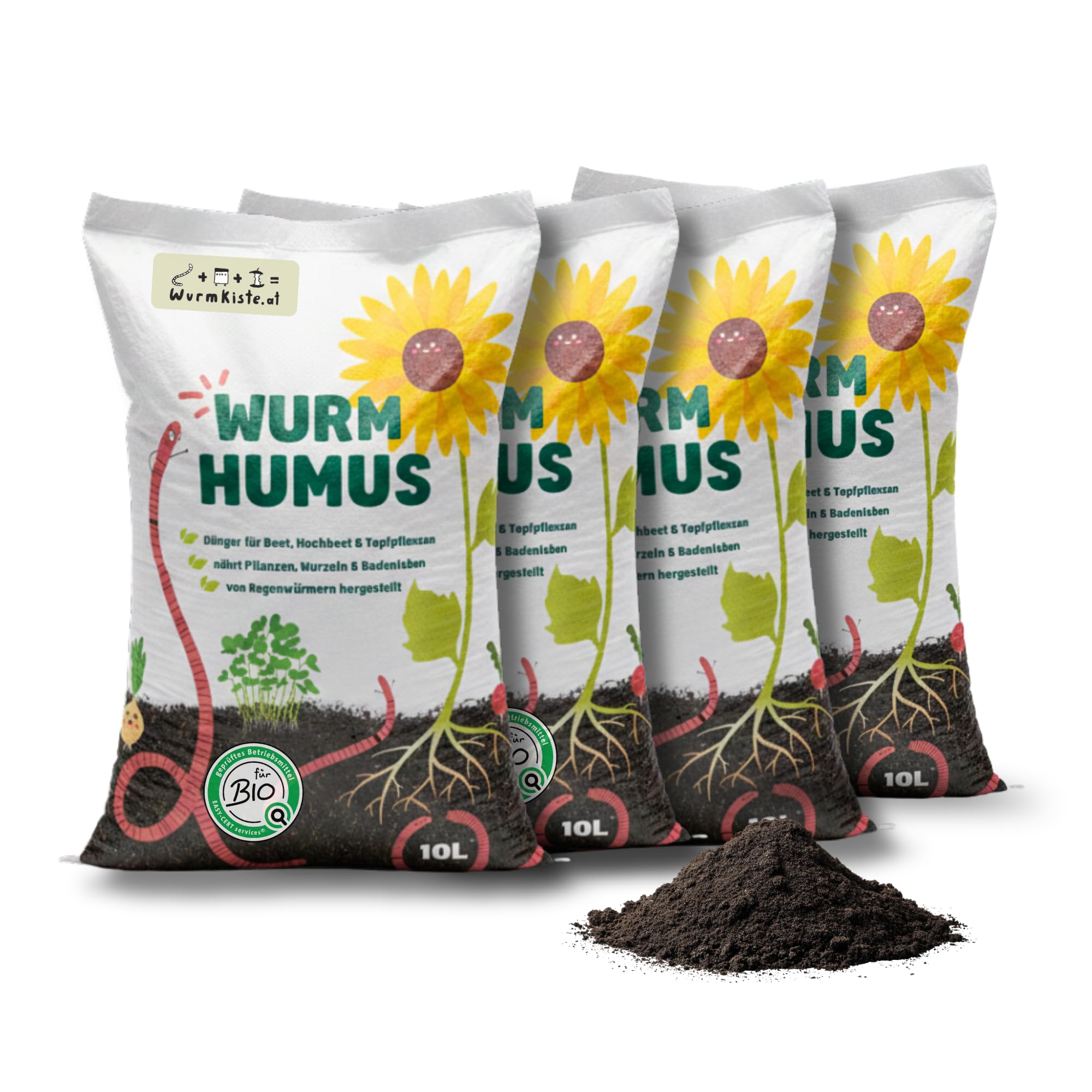 Bio Regenwurmhumus 40L