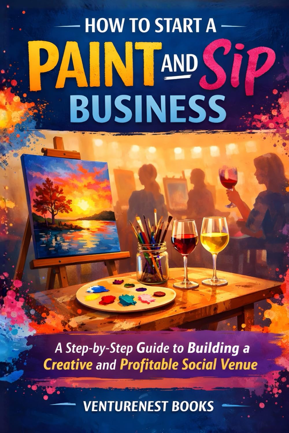 How to Start a Paint and Sip Business: A Step-by-Step Guide to Building a Creative and Profitable Social Venue