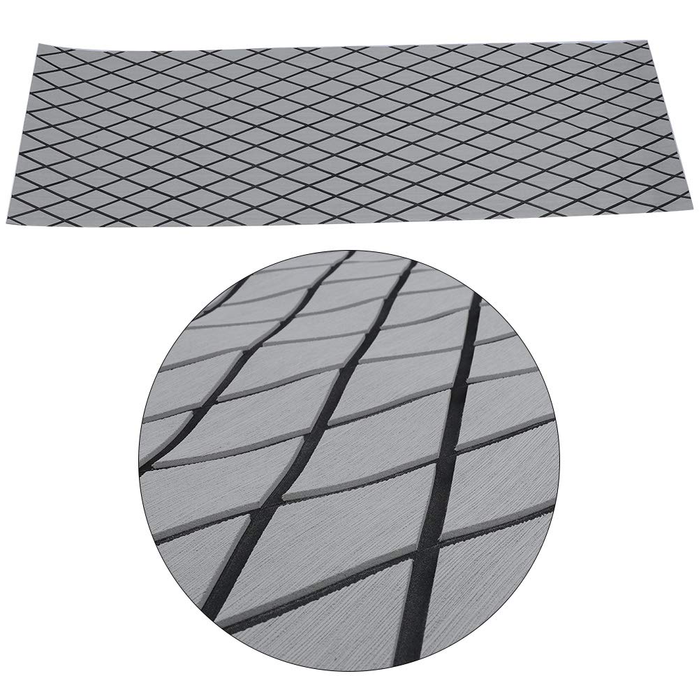 Cryfokt EVA Surf Pad with Imitation Teak Design and Anti-Slip Force for