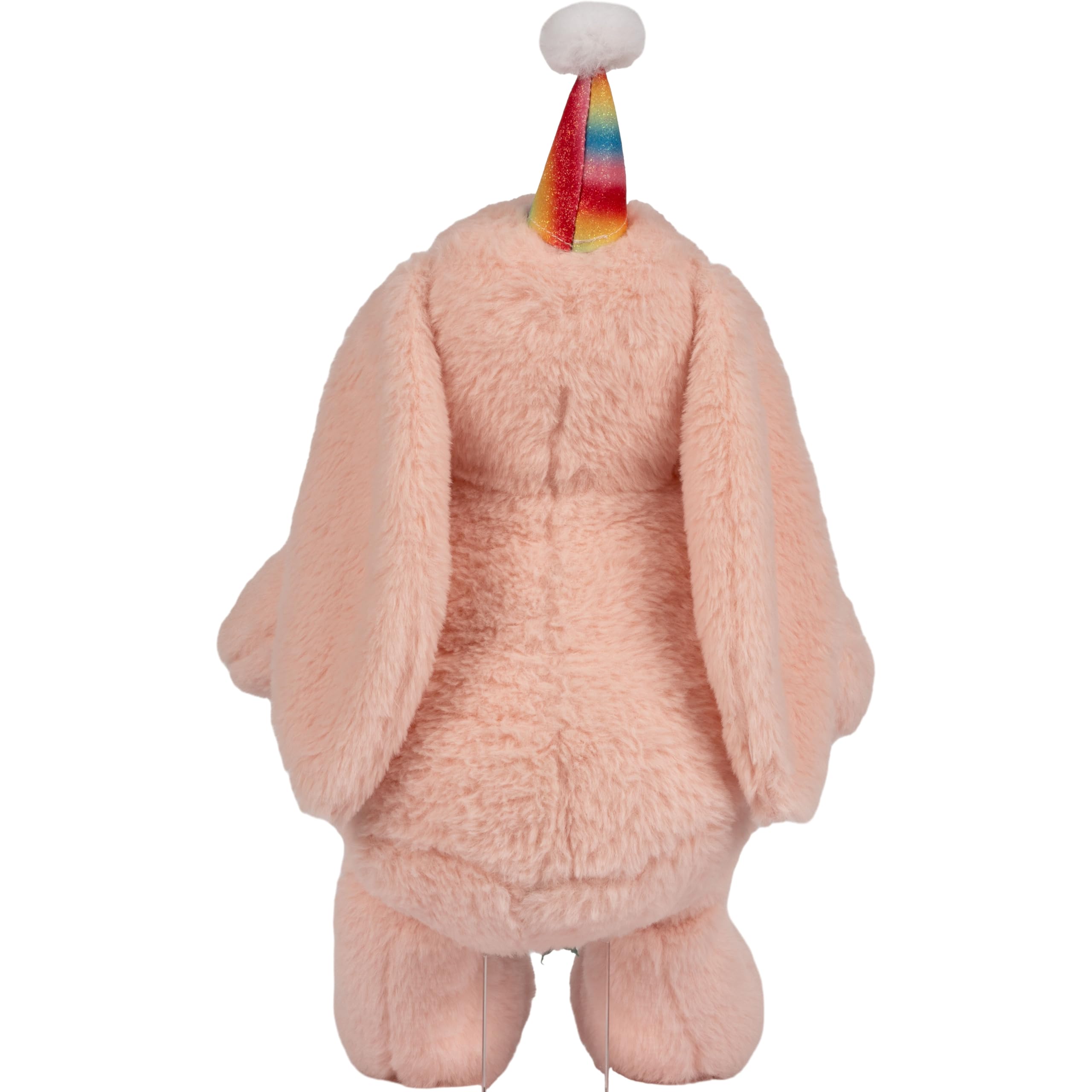 Snapklik.com : 8 Inch Pink Bunny Rabbit Stuffed Animals Happy Birthday ...