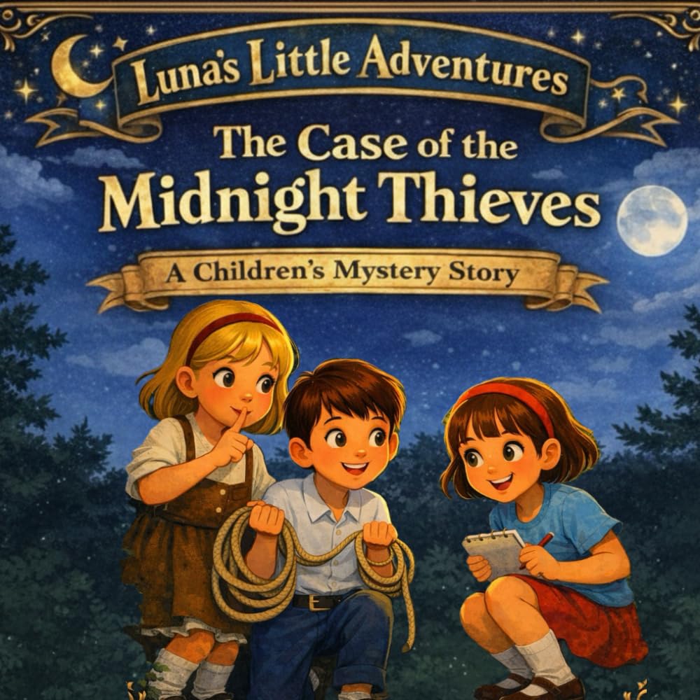 The Case Of the Midnight Thieves: A children's Mystery Story: 1 (Luna's Little Adventures)