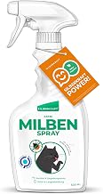Silberkraft Anti Dust Mite Spray for Cats, 500ml Effective Anti Mite Spray for Treating Ear Mites, Cat Mites