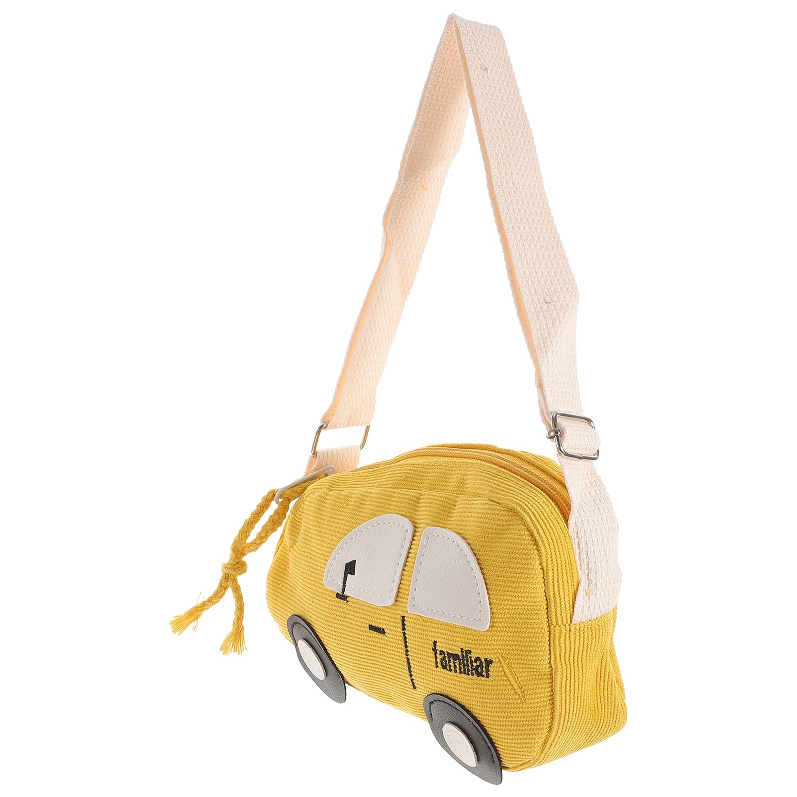VALICLUD - Borsa a tracolla per bambini, Giallo (giallo.), 20X12CM