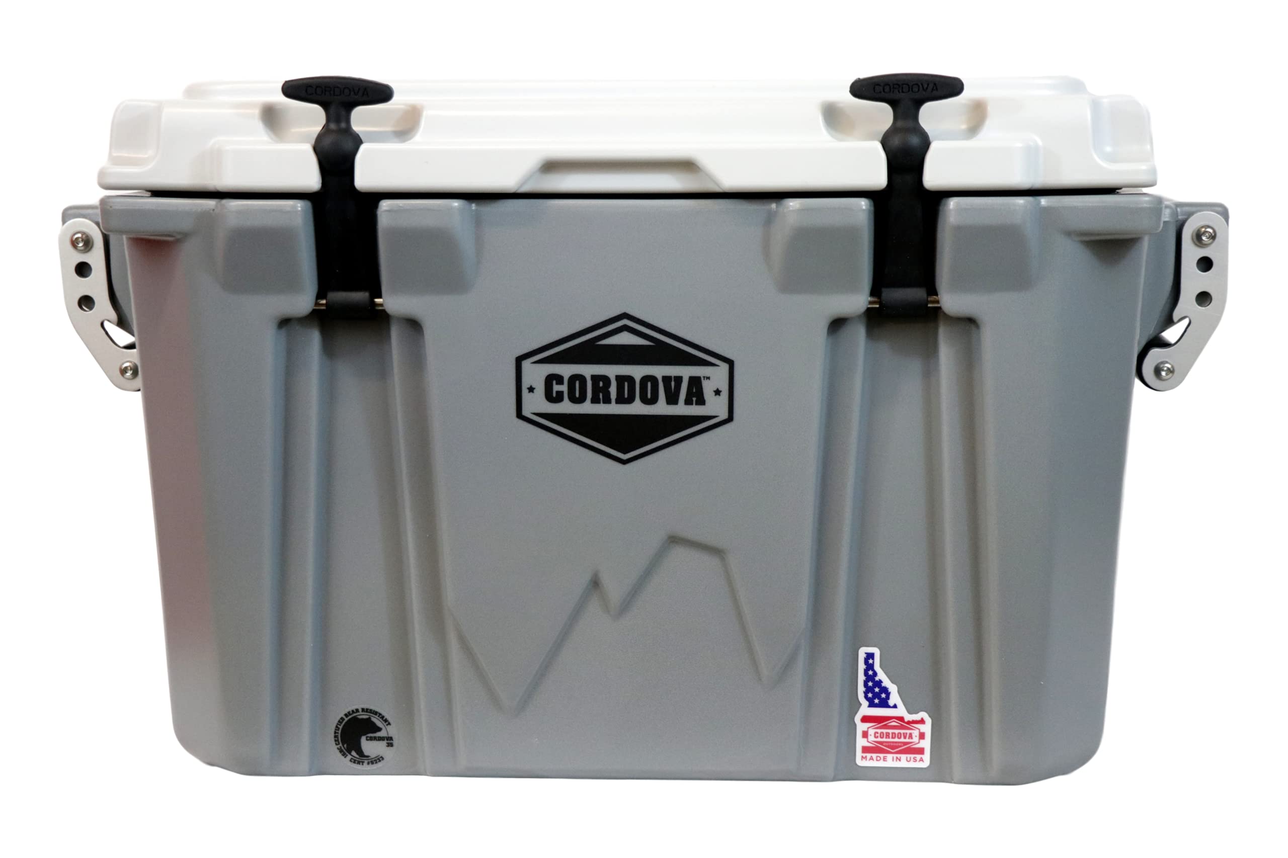 Cordova Outdoors Basecamp Class™ Hard Cooler, 28 QT Gray, Coolers
