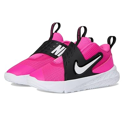 Nike Kids Team Hustle D 12 (Infant/Toddler) Kids Shoes Laser Fuchsia/White/Black