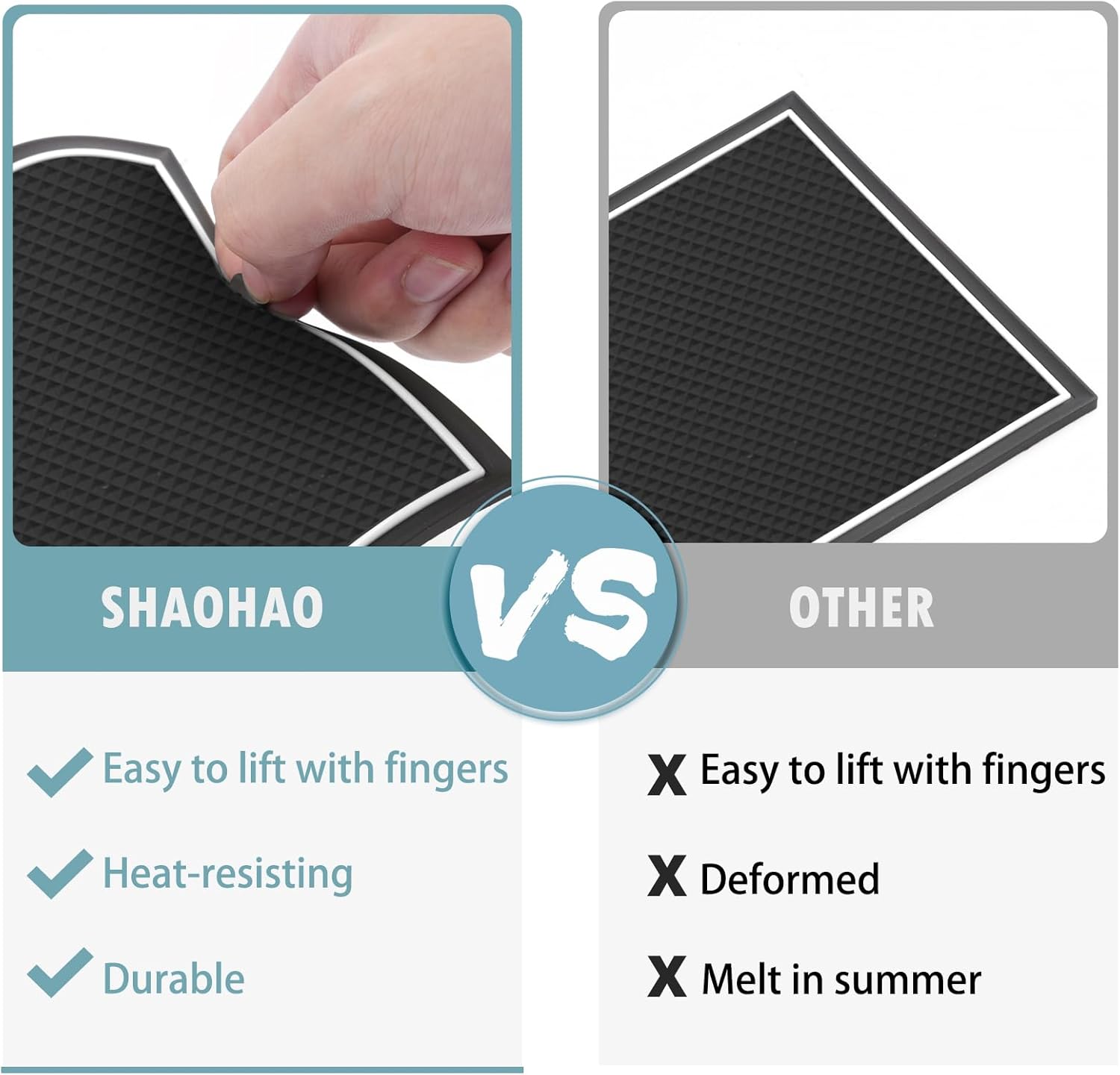 SHAOHAO for 2025 2026 Toyoa Corolla Cross Center Console Mats for 2022-2024 2025 2026 Toyota Corolla Cross Accessories (L/LE/XLE/Hybrid S/Hybrid SE/Hybrid XSE) Cup Hoder Insert Mats Console Liner Pad