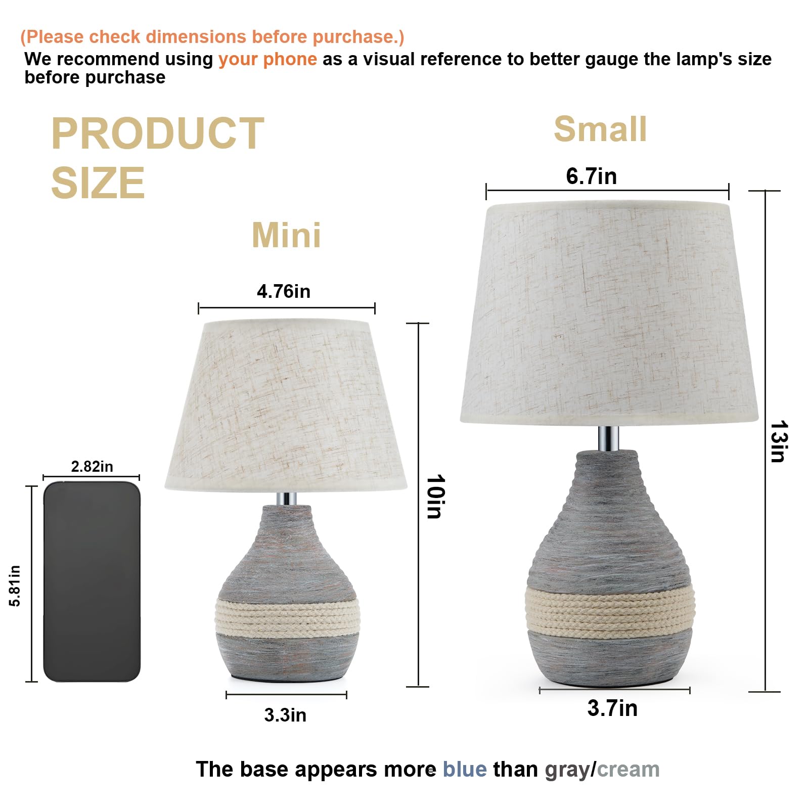 Lampada da tavolo in ceramica senza fili con timer, dimmer, paralume di lino, lampada da tavolo a telecomando, piccola lampada da tavolo ricaricabile, lampada da comodino moderna Mid Century