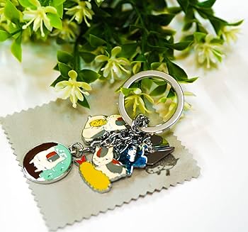 Amazon.co.jp: キーホルダー 夏目友人帳 ニャンコ先生 チャーム