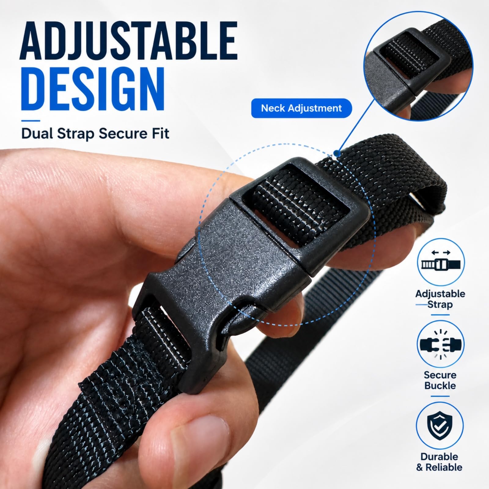 Muselière pour Chien Noir, Ajustable pour Petit Chien 6-12 kg, Respirante avec Trou pour Haleter et Boire, Anti Morsure, pour Promenade Toilettage et Vétérinaire
