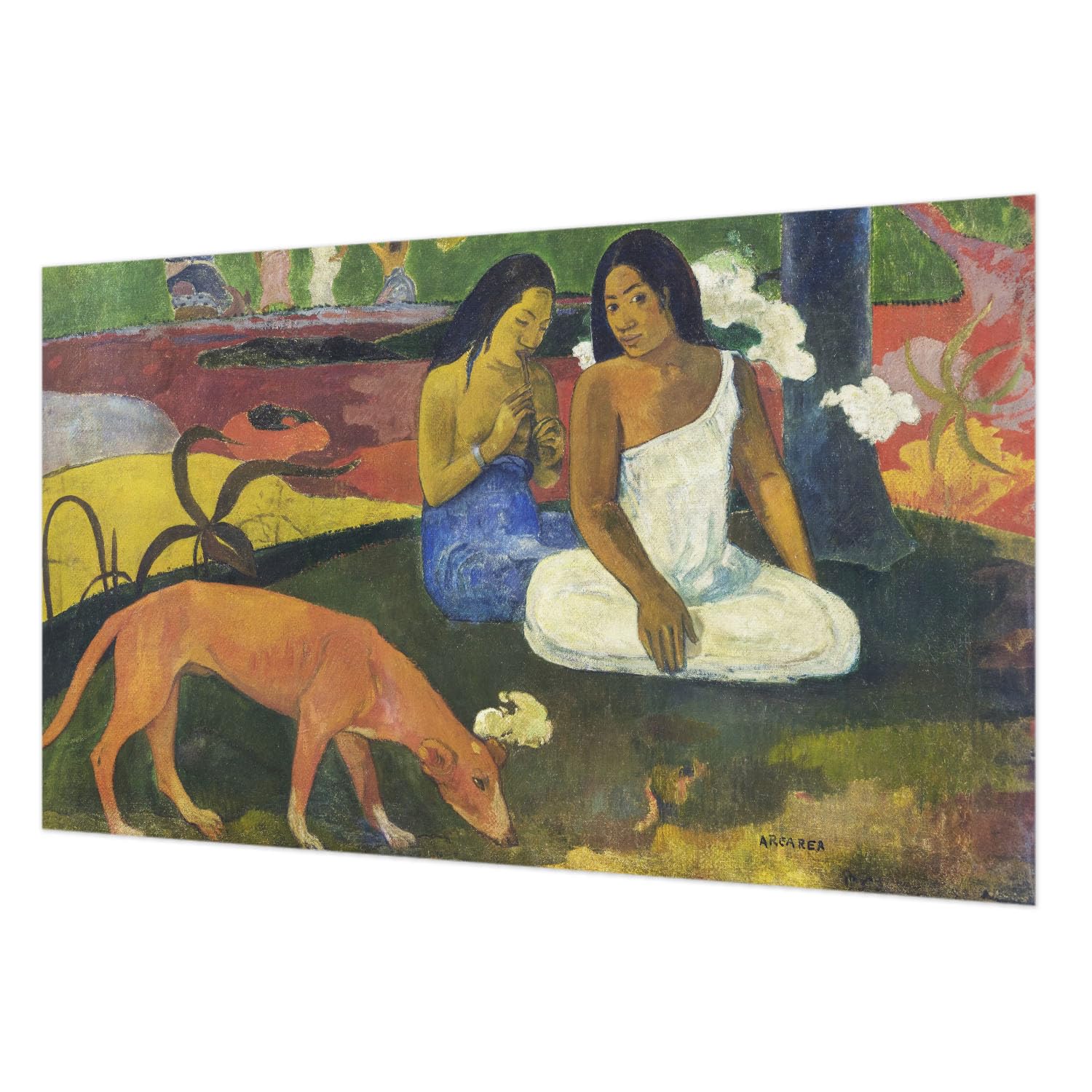 Papier peint intissé de haute qualité au motif de scène exotique