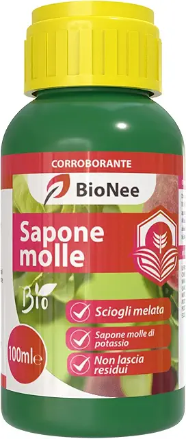 Sapone Molle di Potassio Biologico 100ml - Difesa Naturale Piante