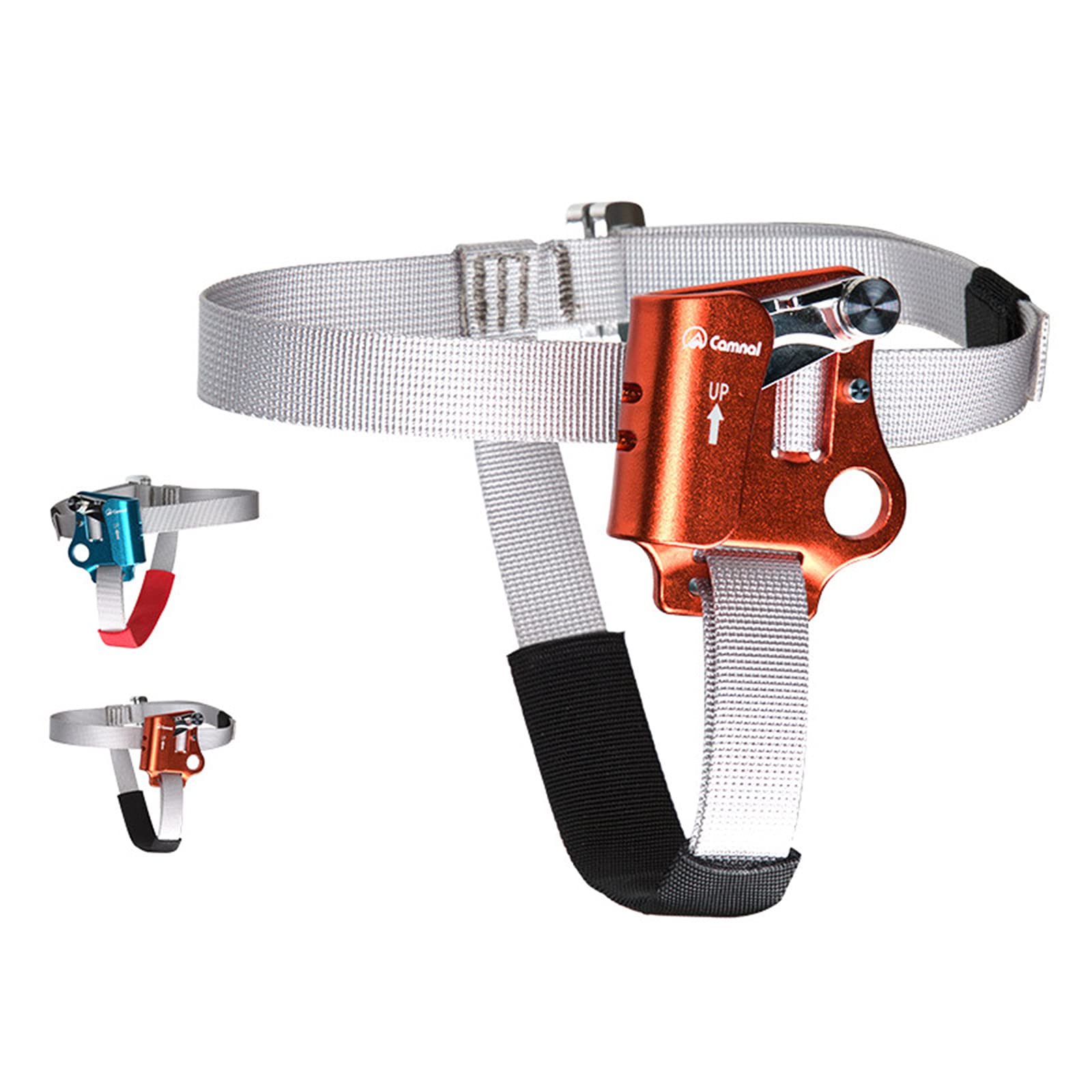 rockible Riser for Rock Climbing Foot Ascender with Automatic Mud Discharge Feature, Left Foot