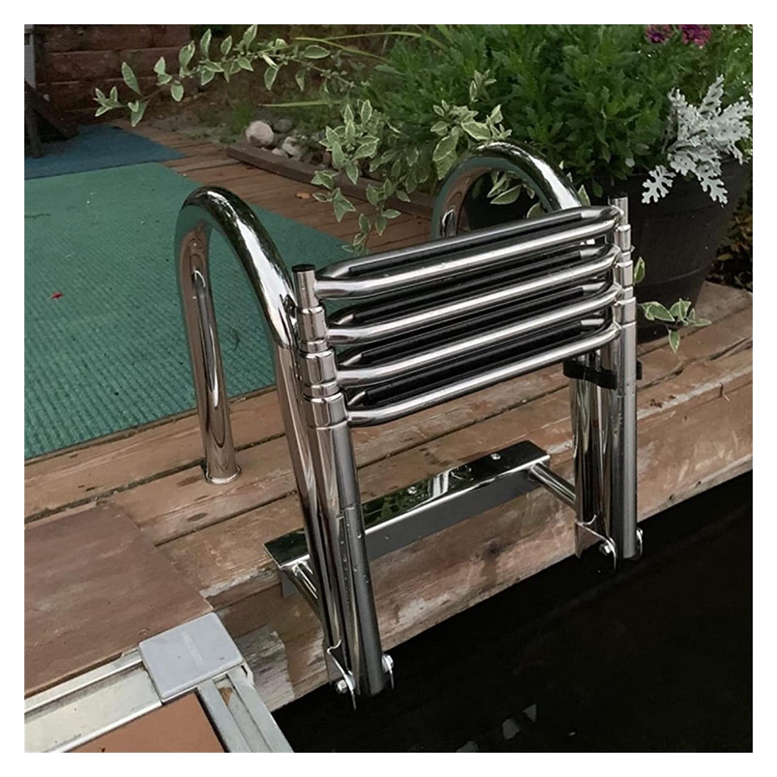 Échelle télescopique pour piscine et échelles de ponton de bateau