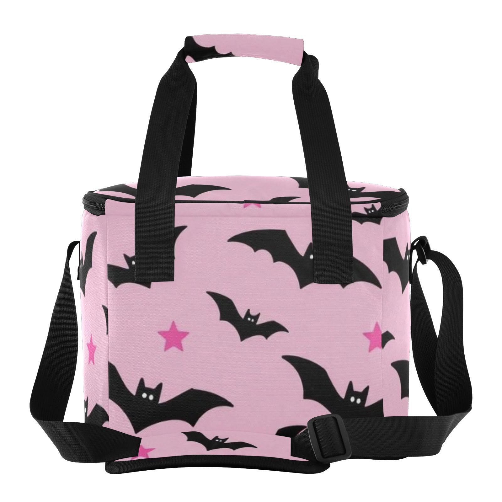 Wudan Blush Bat Star Halloween termiczny pojemnik na żywność 31 × 26 × 22,5 cm plaża studenci