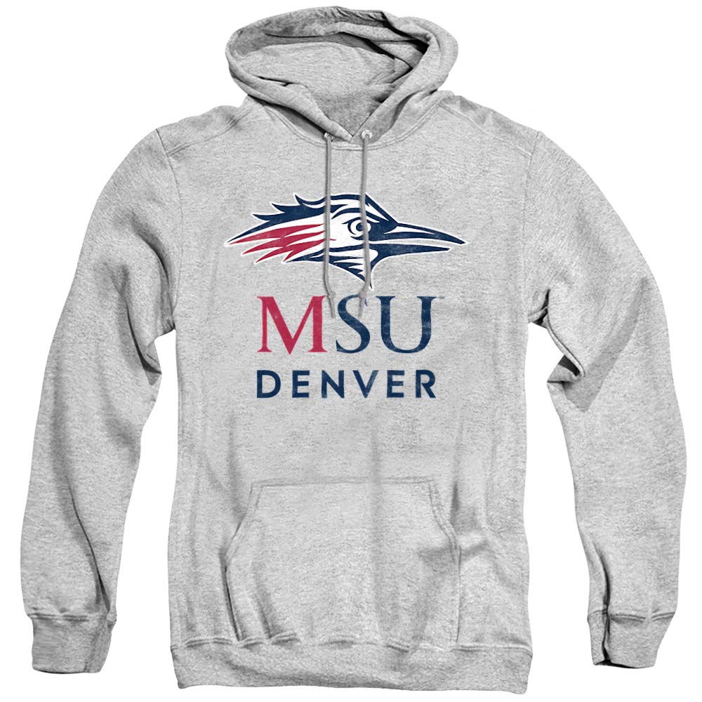 LOGOVISION Official Collegiate Distressed Primary Logo Adult Pullover Hoodie Collection — view 39