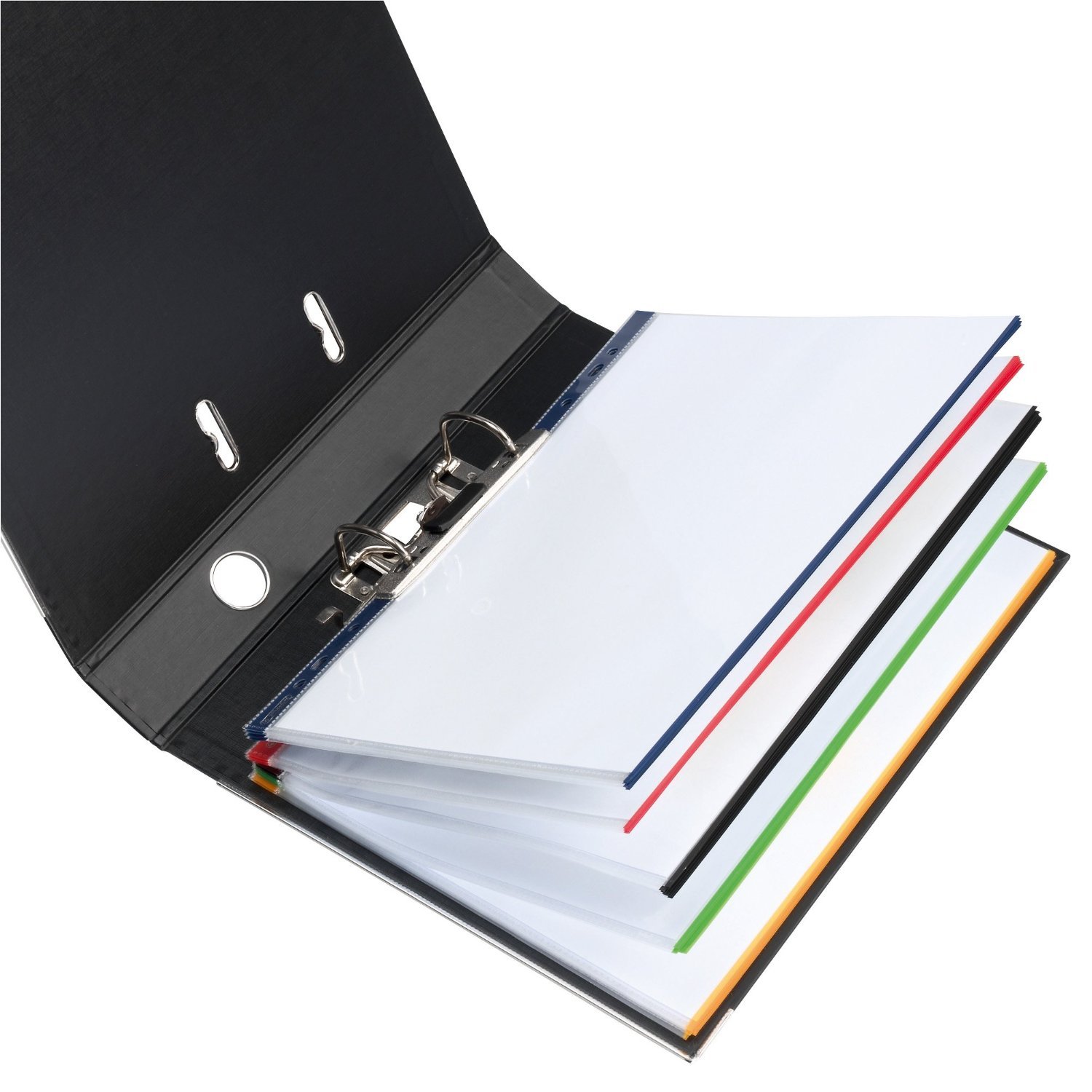 Herlitz 5850508 Premium A4 clear document wallet, A4, multicoloured, 3 - Image 3