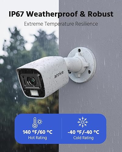 Miniatura 5 de ANNKE Sistema de cámara de seguridad con cable de 16CH 2MP con luz dual inteligente, detección de vehículopersona, 16 canales DVR y 12 cámaras CCTV