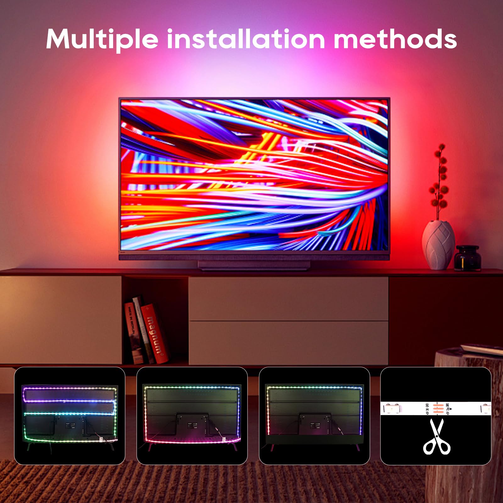 Striscia di retroilluminazione a LED per Samsung UN65NU6900F