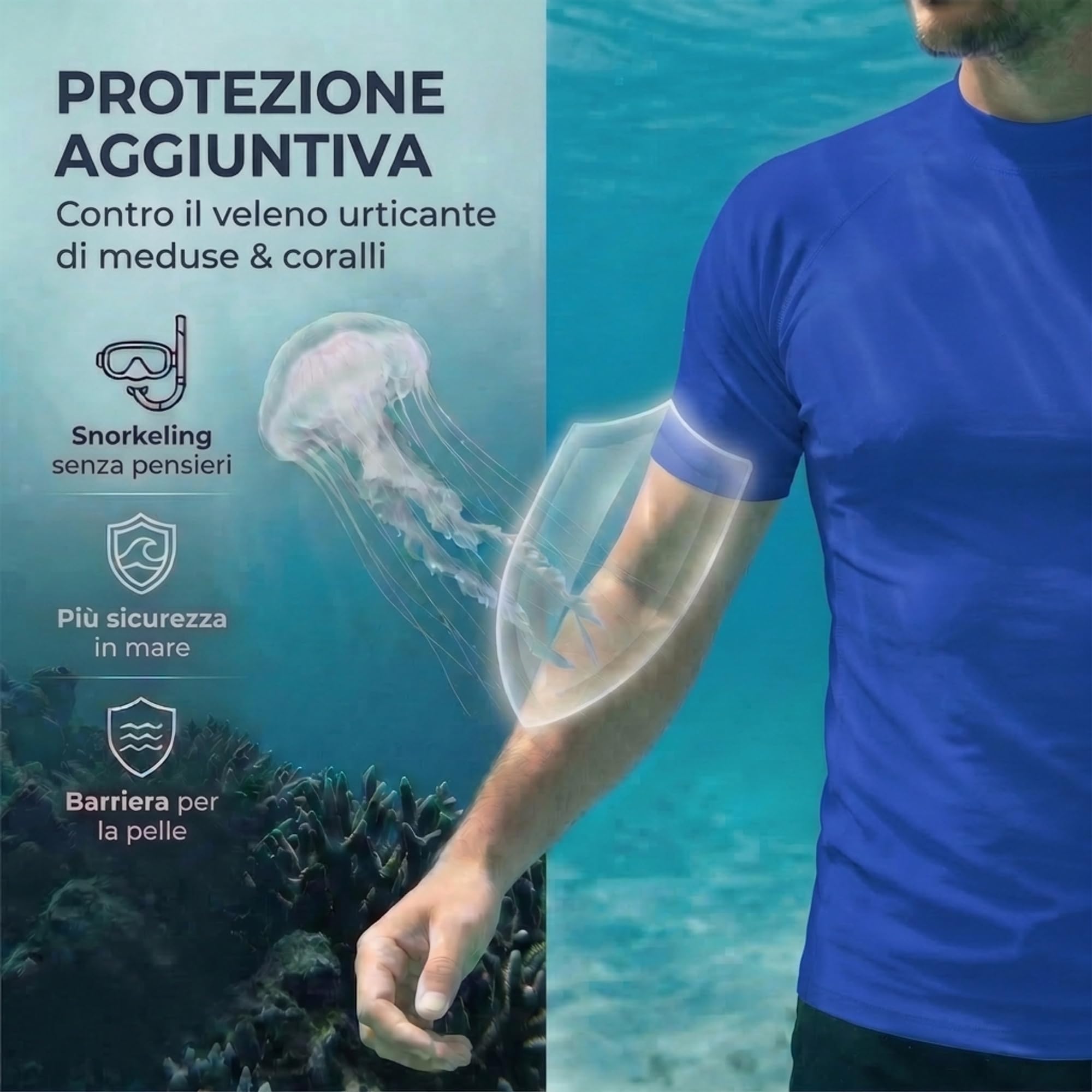 iQ-UV Loose Fit Camicia Uomo