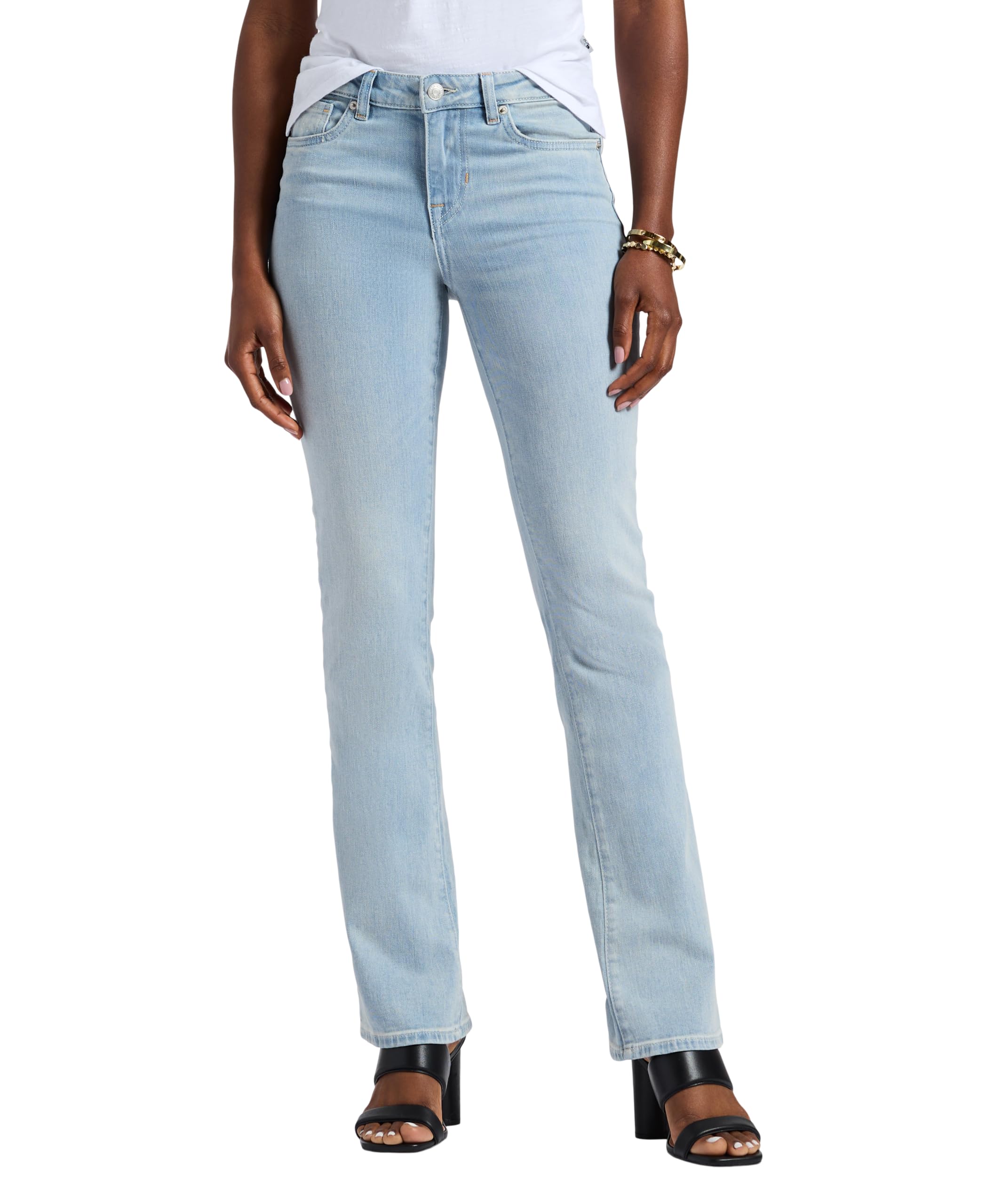Buffalo David Bitton Women's Queen Mid-Rise Bootcut Jeans