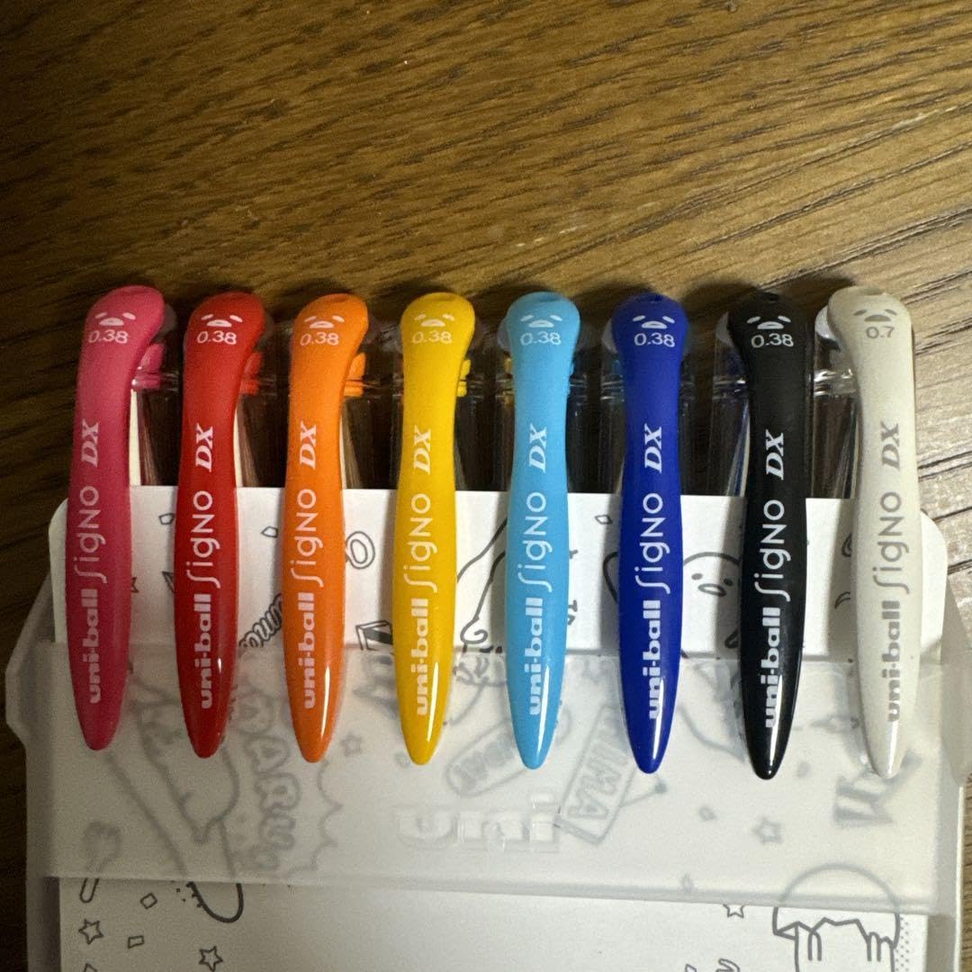 Amazon | 生産終了品ユニボールシグノぐでたま8色セットuniボールペン 