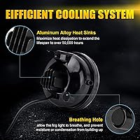 Vista 5 de Suparee. - Conjunto de luces antiniebla LED para Tacoma, Tundra 4runner, Corolla, Camry.