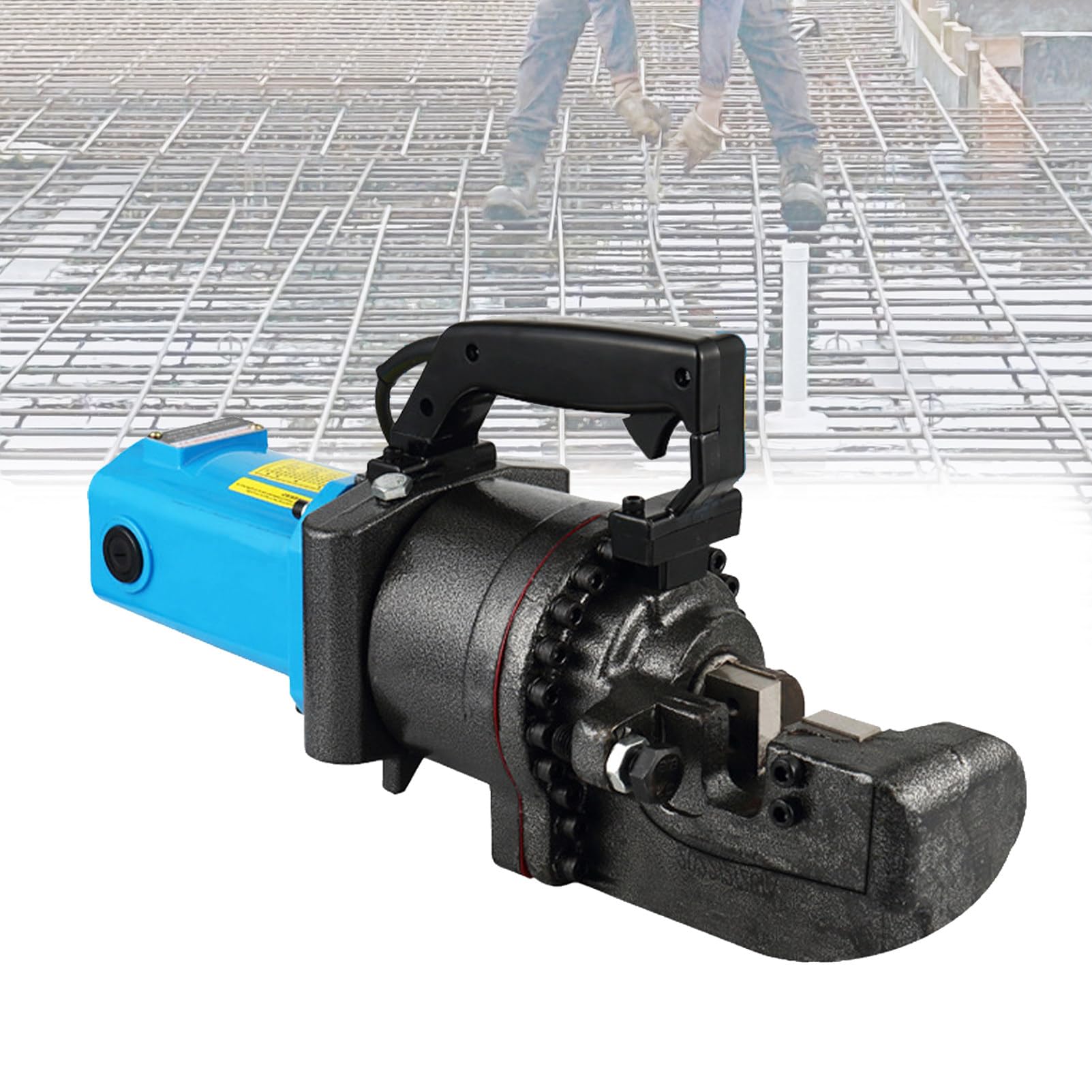 1300w Cortadora De Varillas De Refuerzo HidráUlica EléCtrica, Cortadora De Varilla PortáTil, con Tornillos De Molde, para Acero De Carbono Medio RC-25