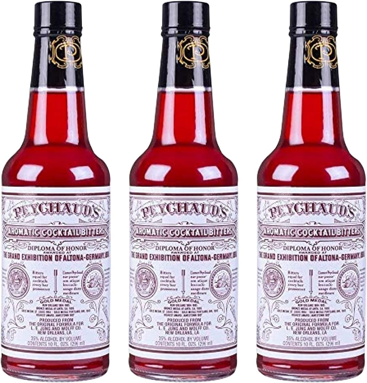 Aromatic Cocktail Bitters - 10 Ounce Bottle - PACK OF 3