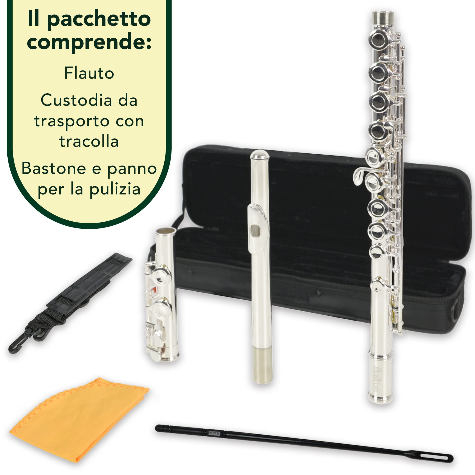 Montreux Sonata FLE701 Flauto Studente Traverso