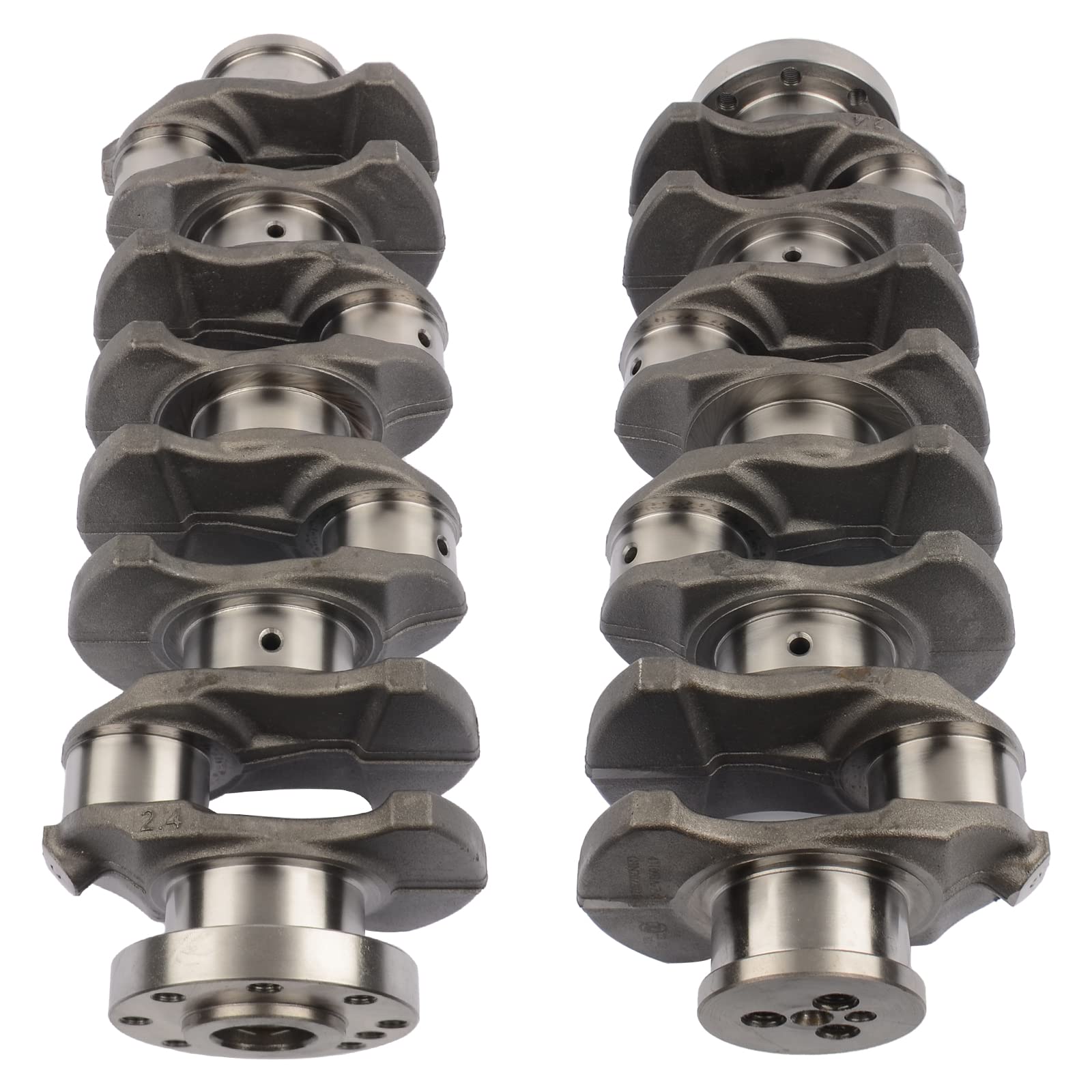 0501.N9 Cigüeñal 9676251280 Compatible con C-I-T-R-O-Ë-N 4HJ (P22DTE),Compatible con F-I-A-T 4HU (P22DTE),Compatible con P-E-U-G-E-O-T Compatible con F-O-R-D 2.2 HDI TDCI 1738588 Bisenya