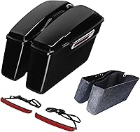 Vista 12 de TCT-MOTORPARTS - Alforjas rígidas extensas de 5 pulgadas