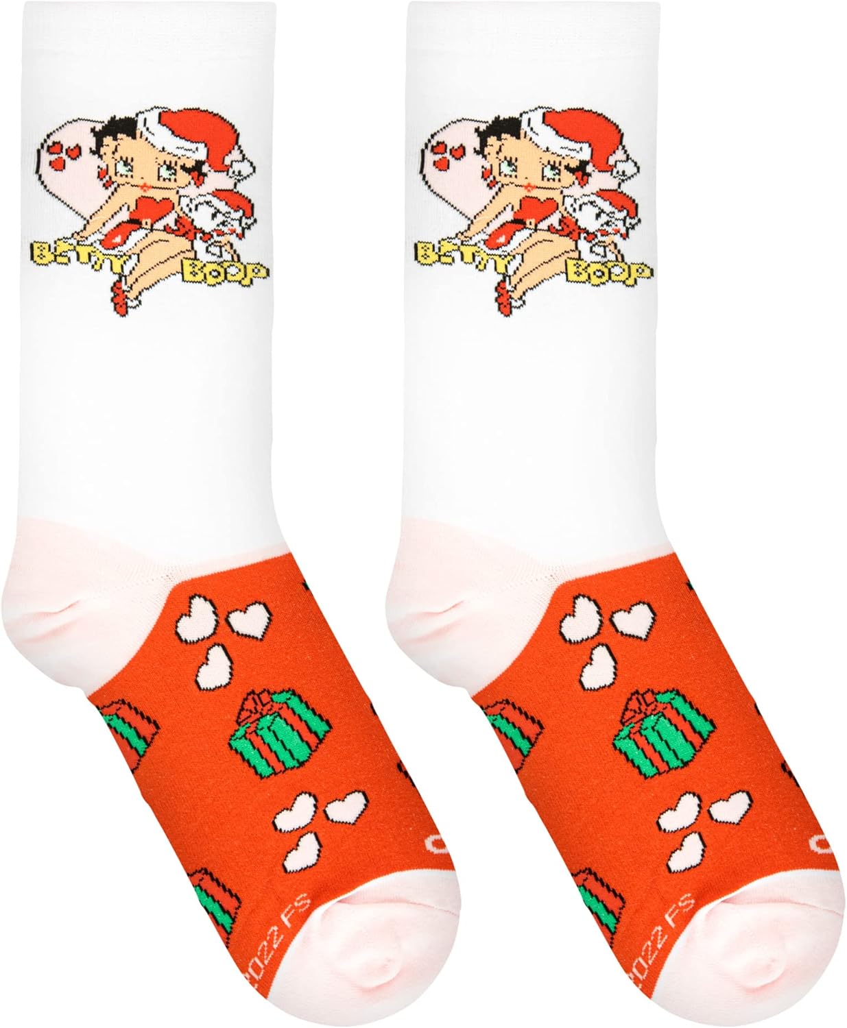 Cool Socks, Colorful Funny Christmas Novelty Cute Socks for Women, Betty Boop Medium - Image 6