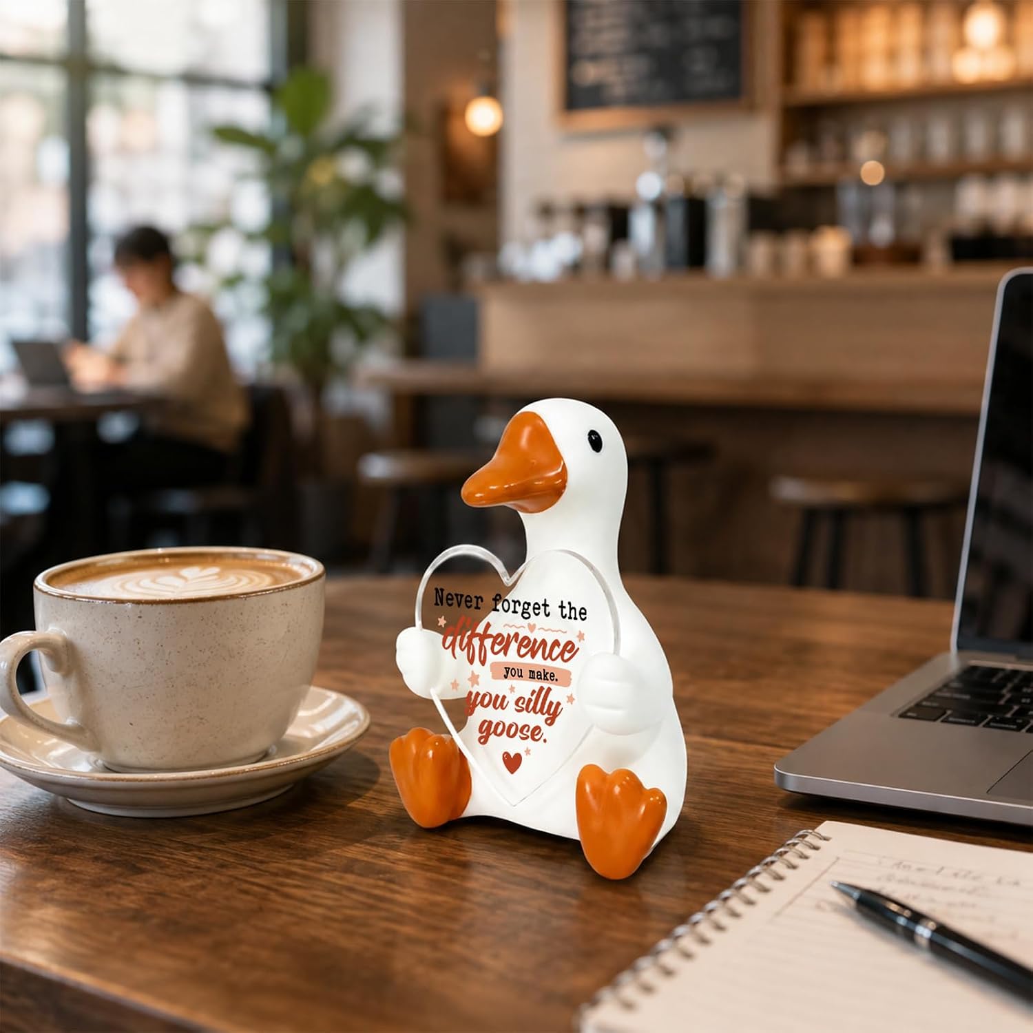 Difference You Make Goose Resin Figurine Funny Appreciation Gift image 5