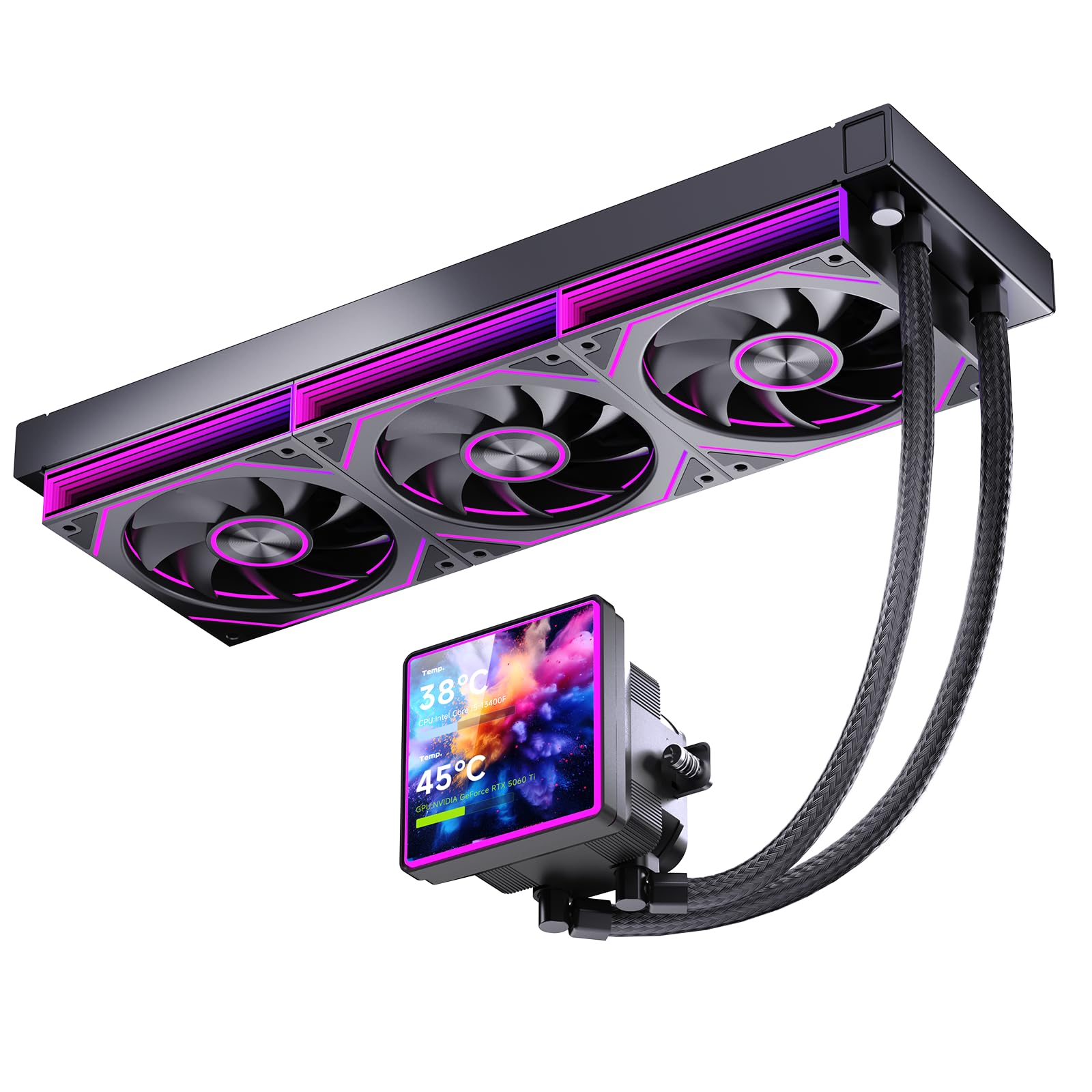 Amazon.com: Jungle Leopard ProFlow SE 360mm ARGB Black AIO CPU