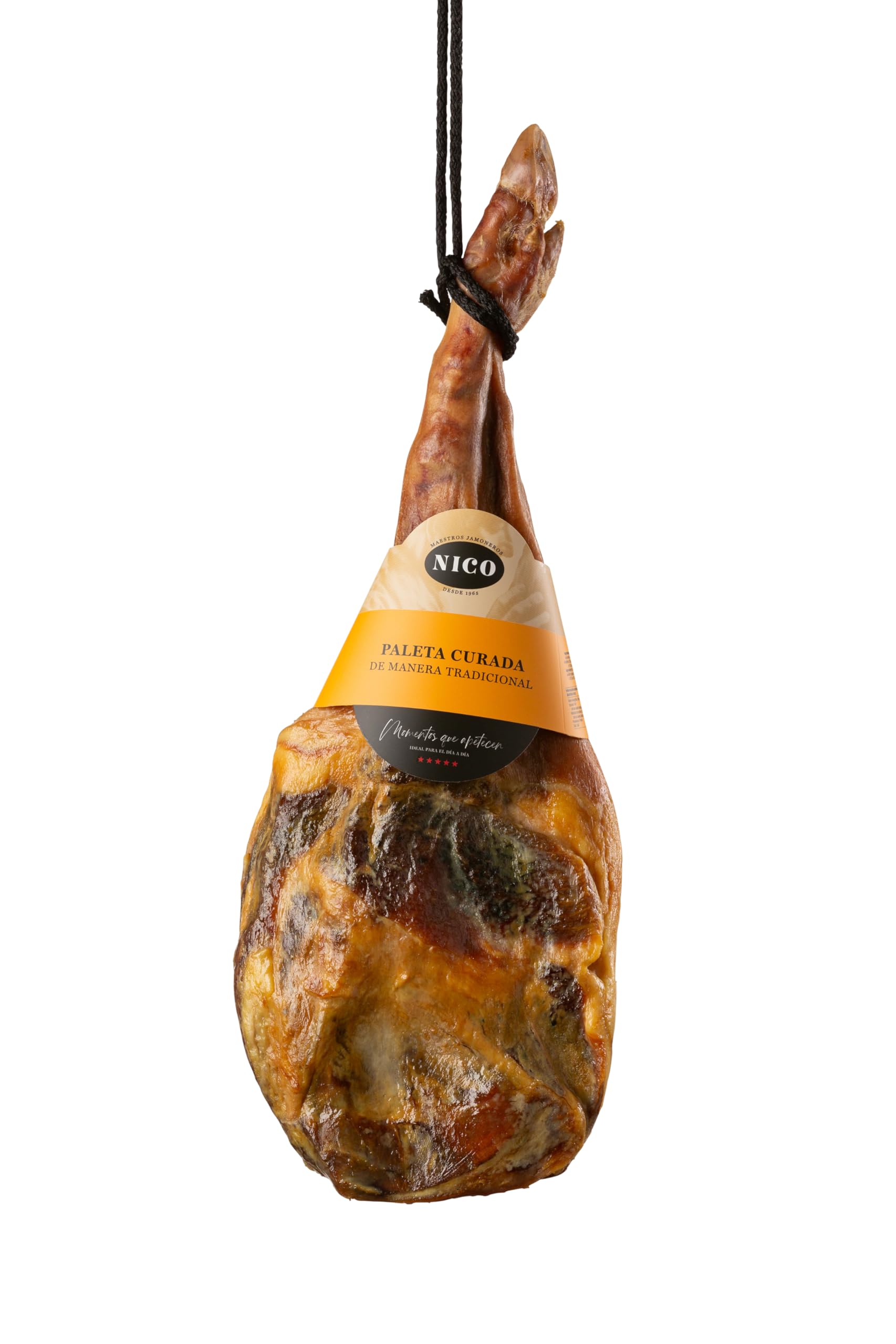 Prosciutto Spagnolo (Spalla) NICO + Porta Prosciutto + Coltello 4,5 kg