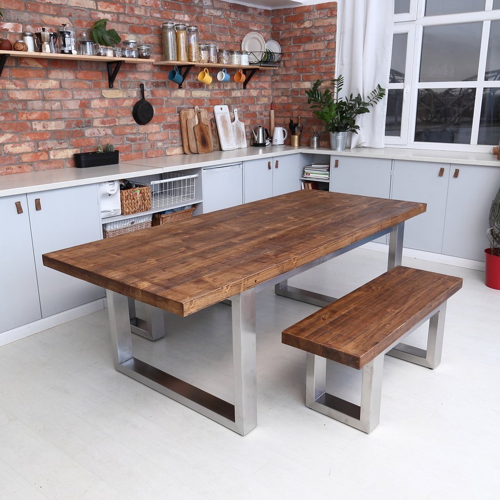CosyWood DIXON U Shaped Dining Table (280x100x75cm)