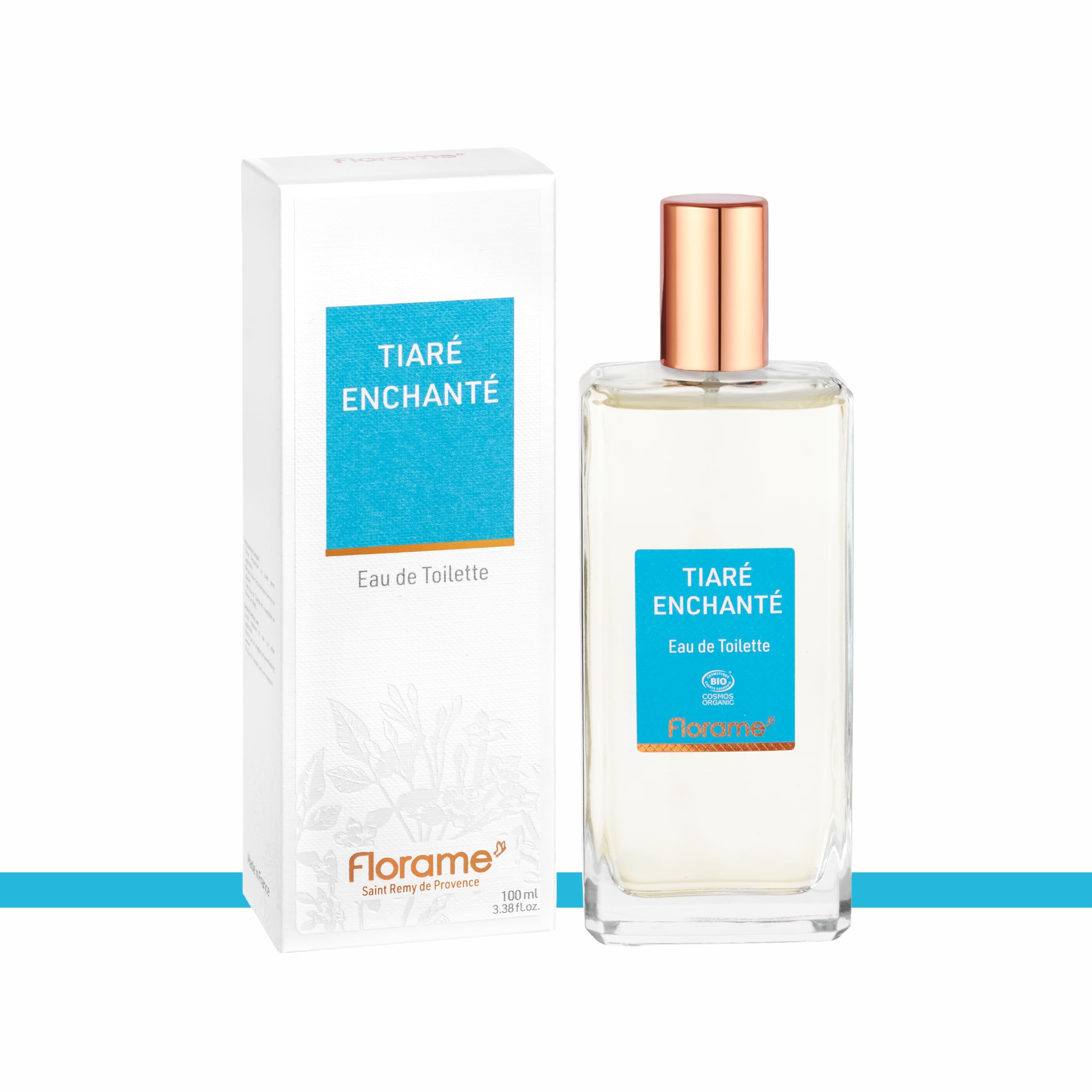 Florame Eau de Toilette Tiaré Enchanté 100 ml – Notes Florales Solaires – Tiaré, Vanille & Ambre – Fabriquée en France