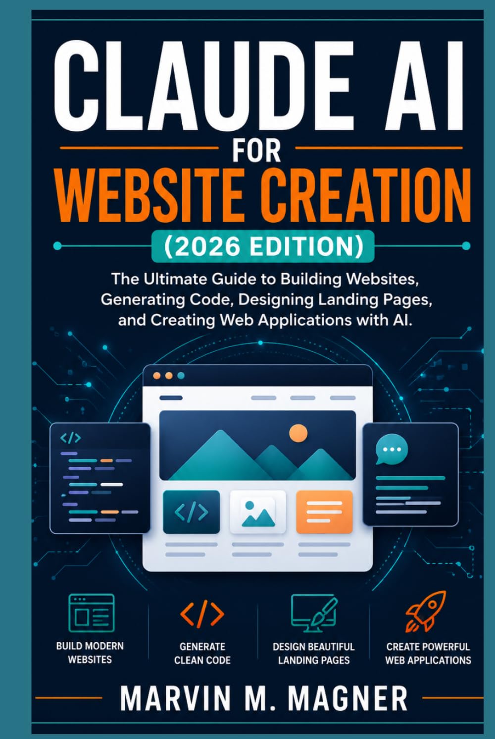 Claude AI for Website Creation (2026 Edition): The Ultimate Guide to Building Websites, Generating Code, Designing Landing Pages, and Creating Web ... with AI (Marvin M. Magner Future Tech Series)