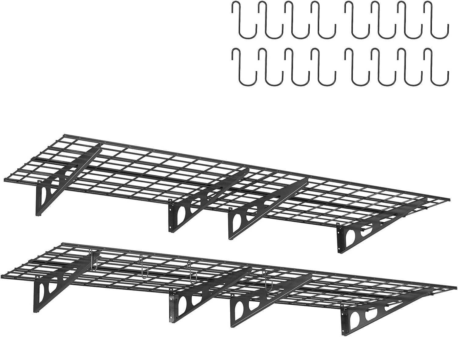 Garage Wall Shelving (3x2 4 Pack)