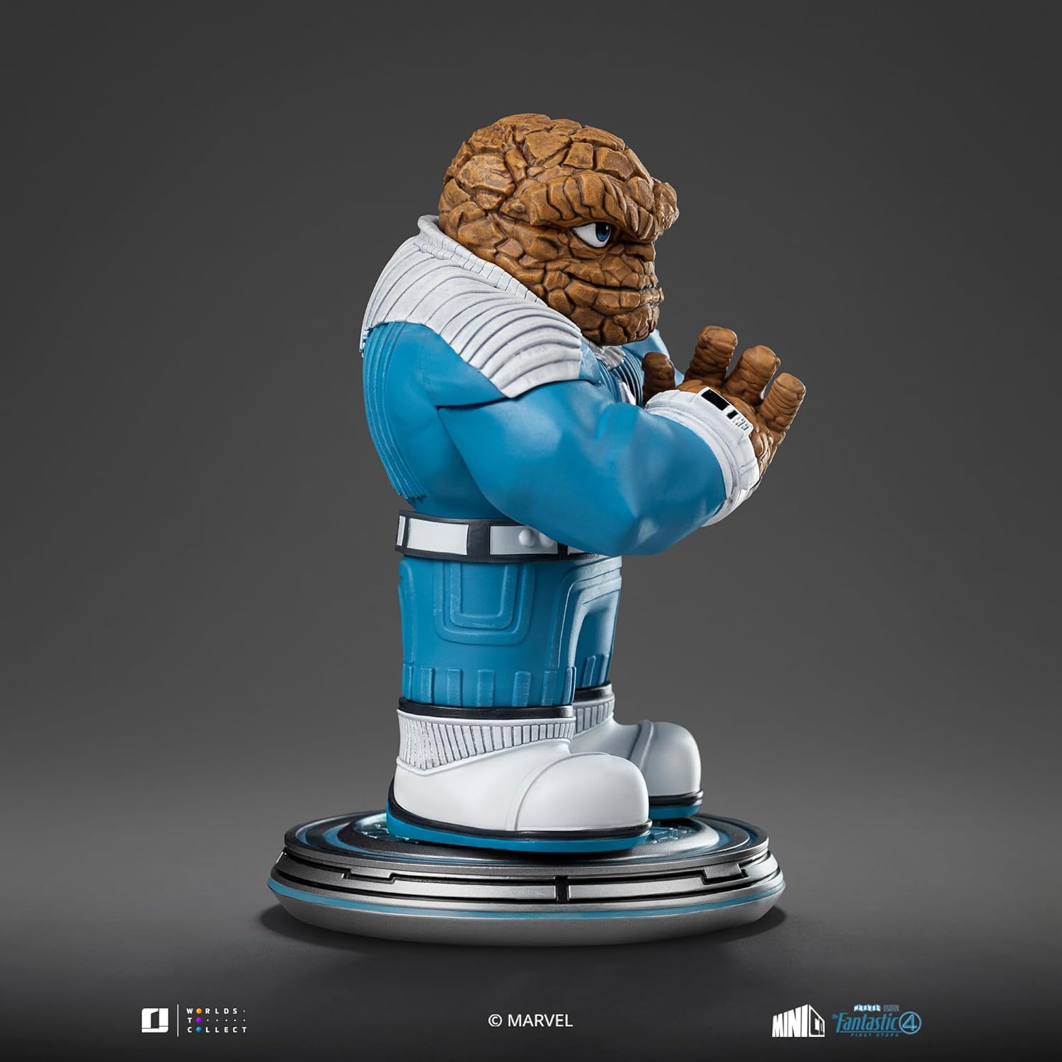 Iron Studios Collectible Statue The Thing - Fantastic Four - Minico PVC Multicolor 6.4 inches 16.3 cm