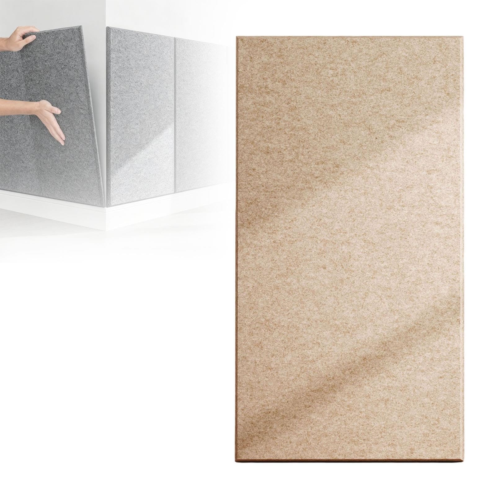 Pannelli murali 3D, rivestimento effetto pietra, 30 x 60 cm | Materiale PET per decorazioni d'interni, mattoni decorativi, arredamento moderno per esterni e interni(Brown,1PCS)