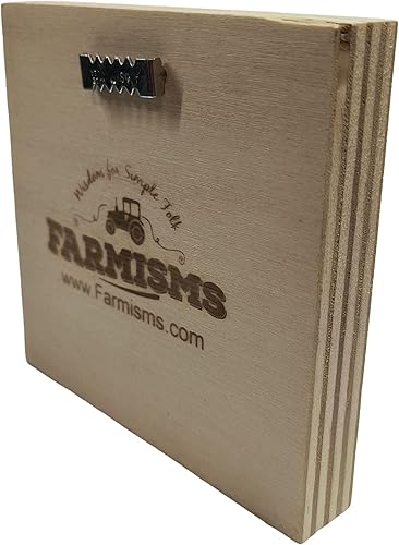 Miniatura 7 de Letreros rústicos de madera inspiradores de 4 x 3 para la vida en la granja en el campo, el país es mi lugar feliz