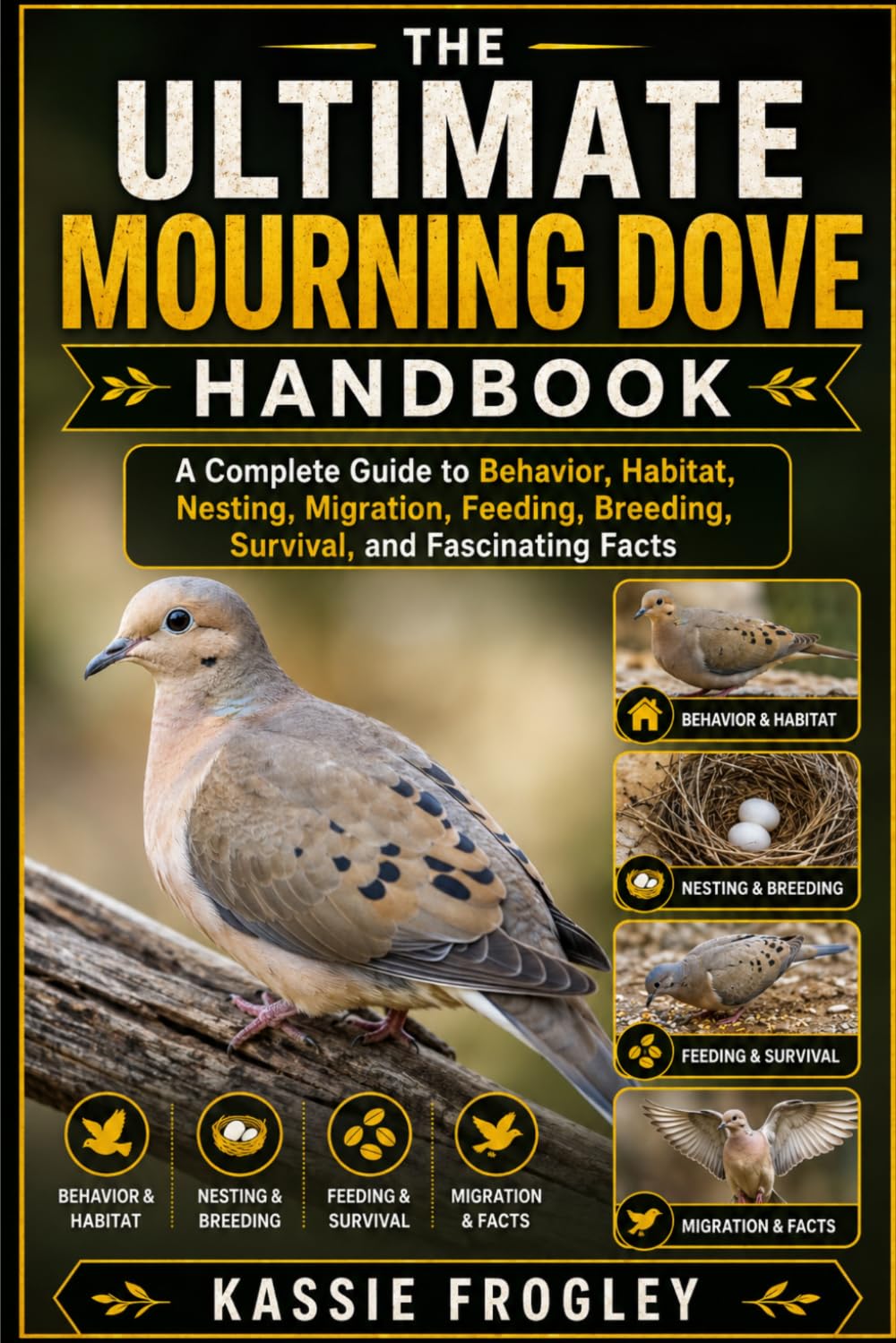 THE ULTIMATE MOURNING DOVE HANDBOOK: A Complete Guide to Behavior, Habitat, Nesting, Migration, Feeding, Breeding, Survival, and Fascinating Facts