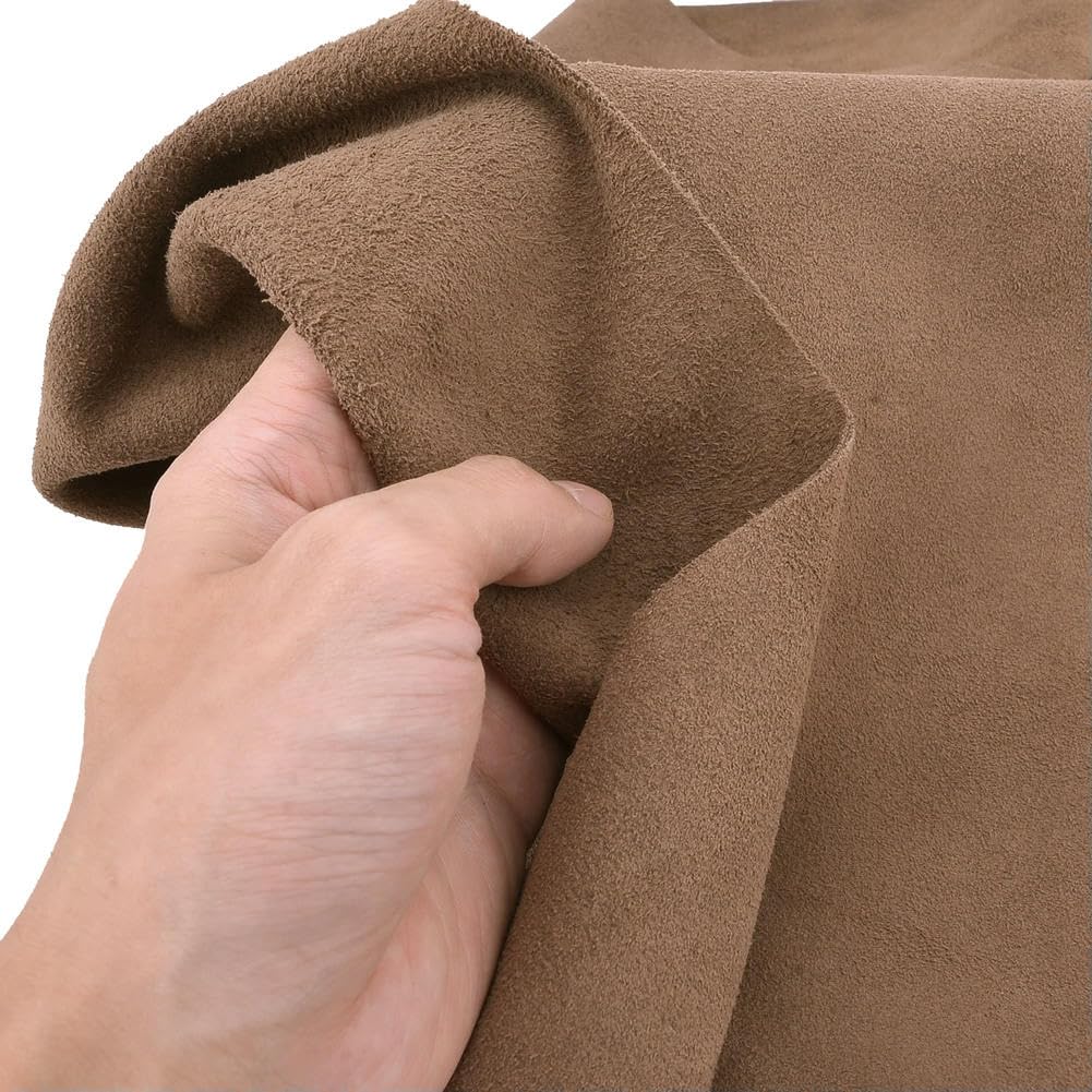 Echtes Wildleder Hide Haut Leder Stoff Stück Kuh Split Leder Erste Schicht Material DIY Hand Lederhandwerk Nähen Zubehör